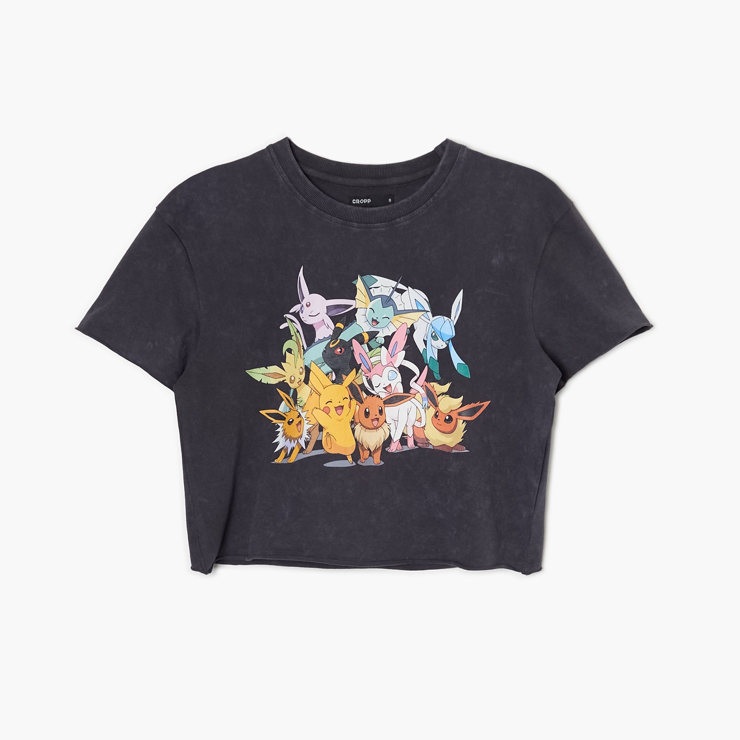 Cropp - tricou pokémon - gri