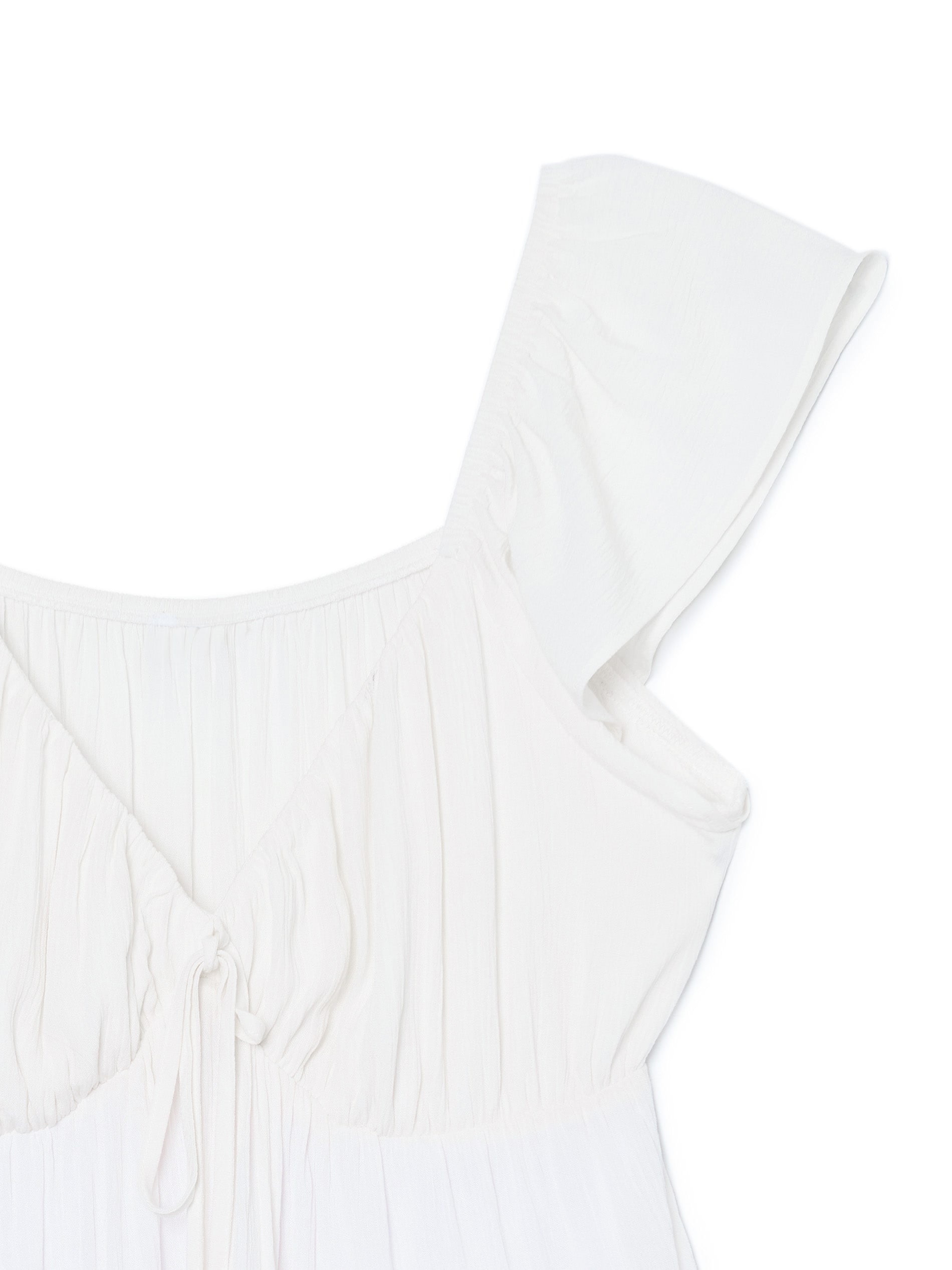 Cropp - Vestito Mini Semplice - Bianco