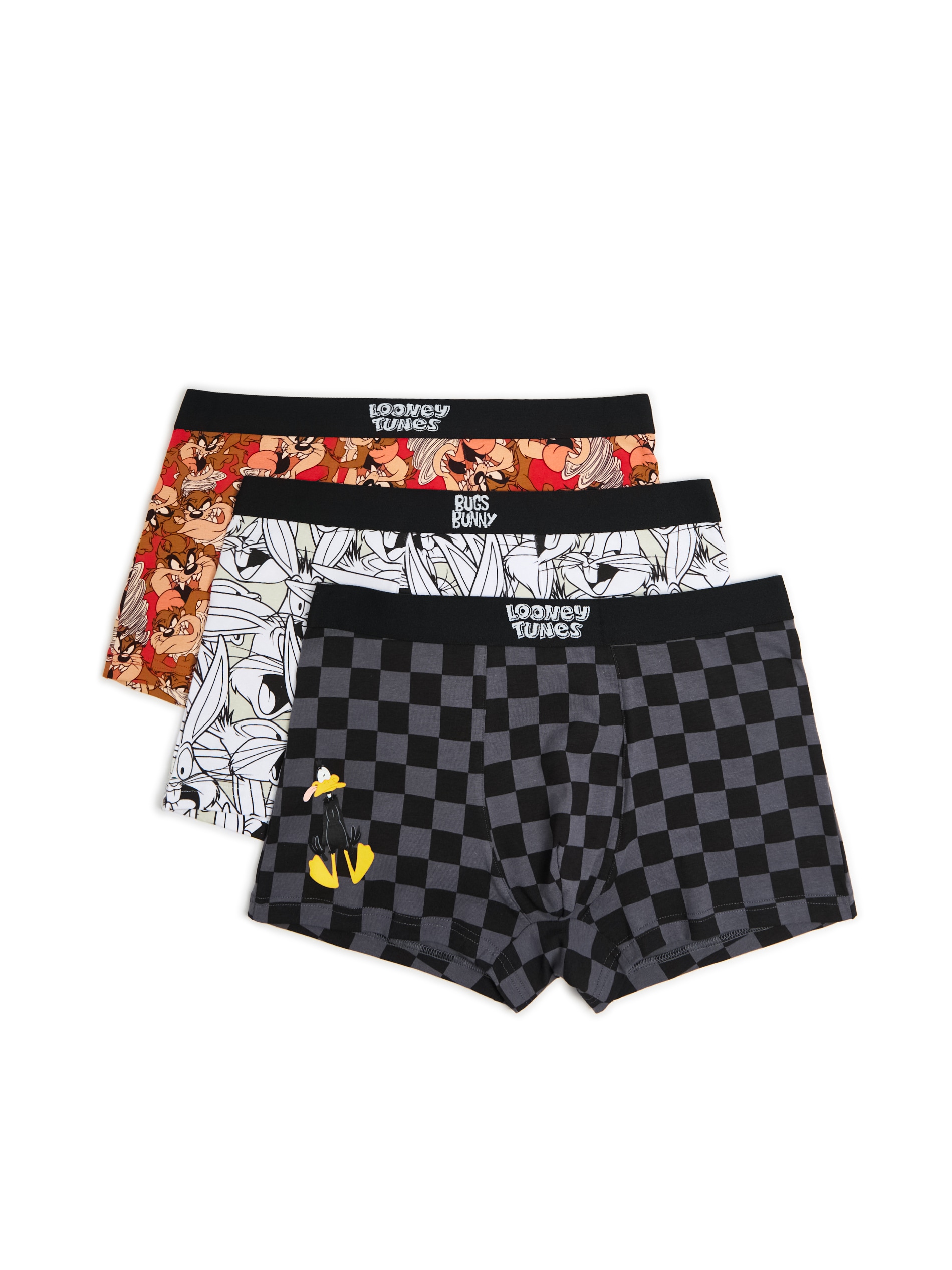 Cropp - 3 boxer Looney Tunes - sötétszürke termék 2. képe
