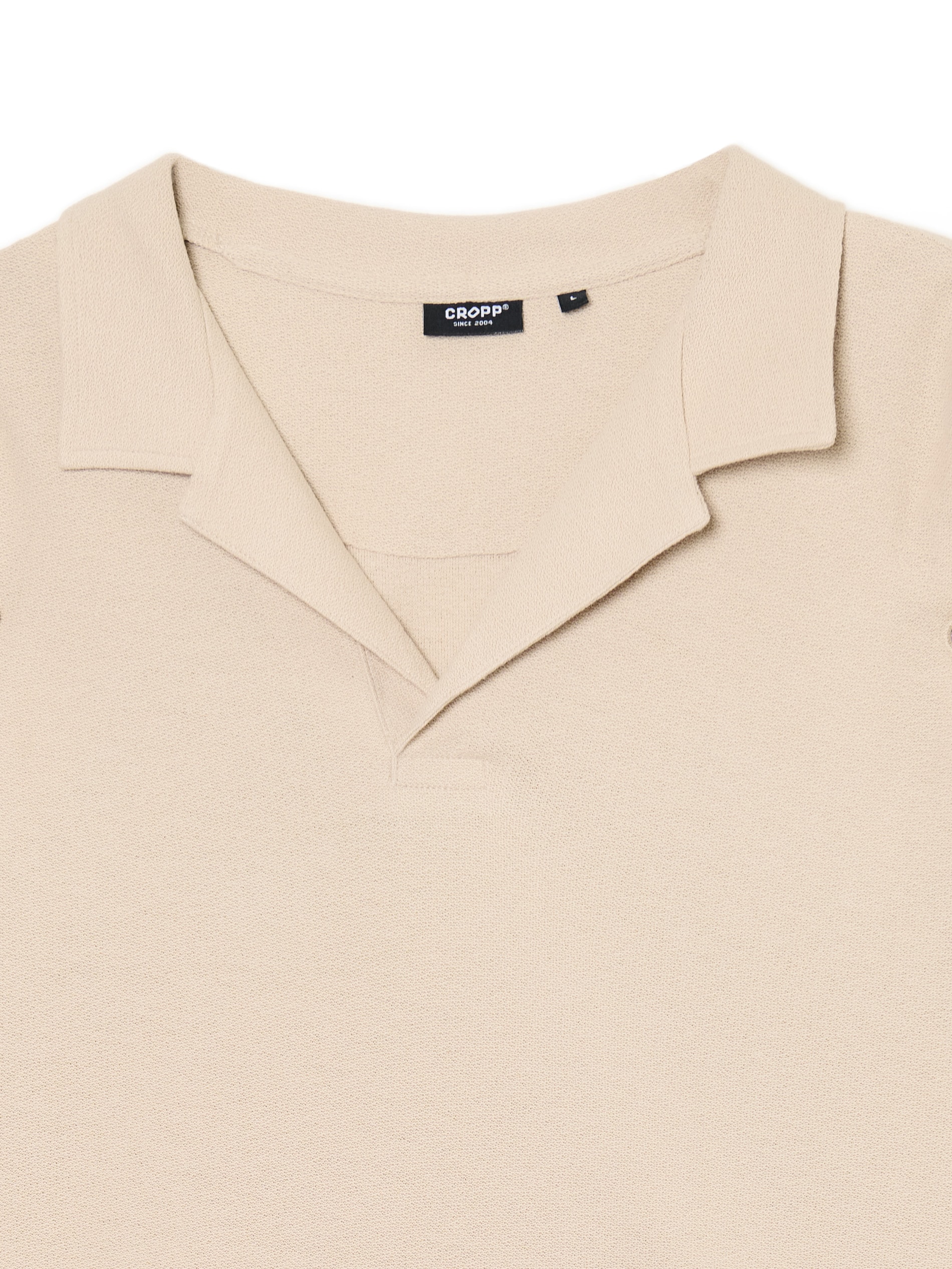 Cropp - Polo In Cotone Basic - Panna