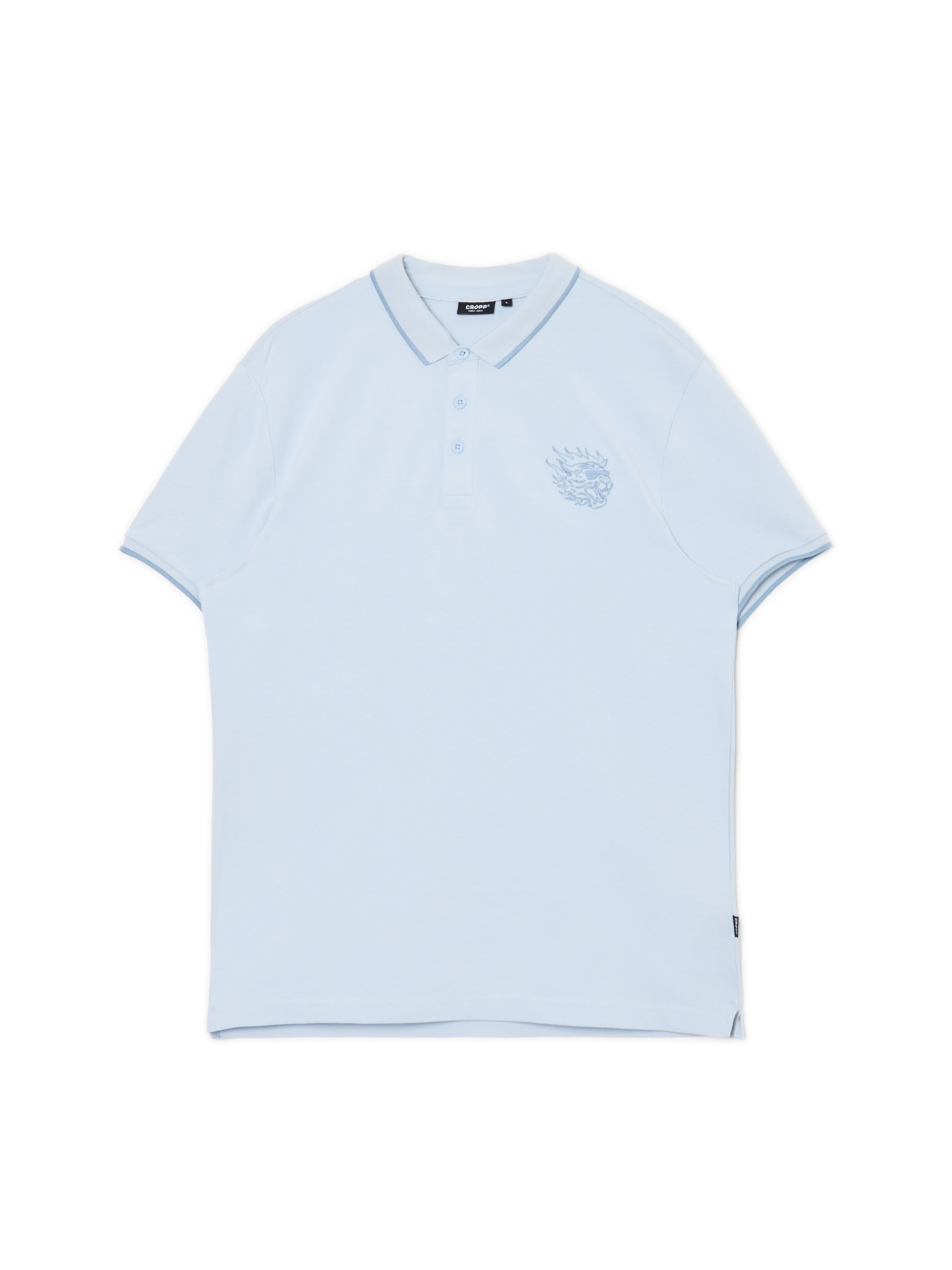 Cropp - Polo - Azul Pálido