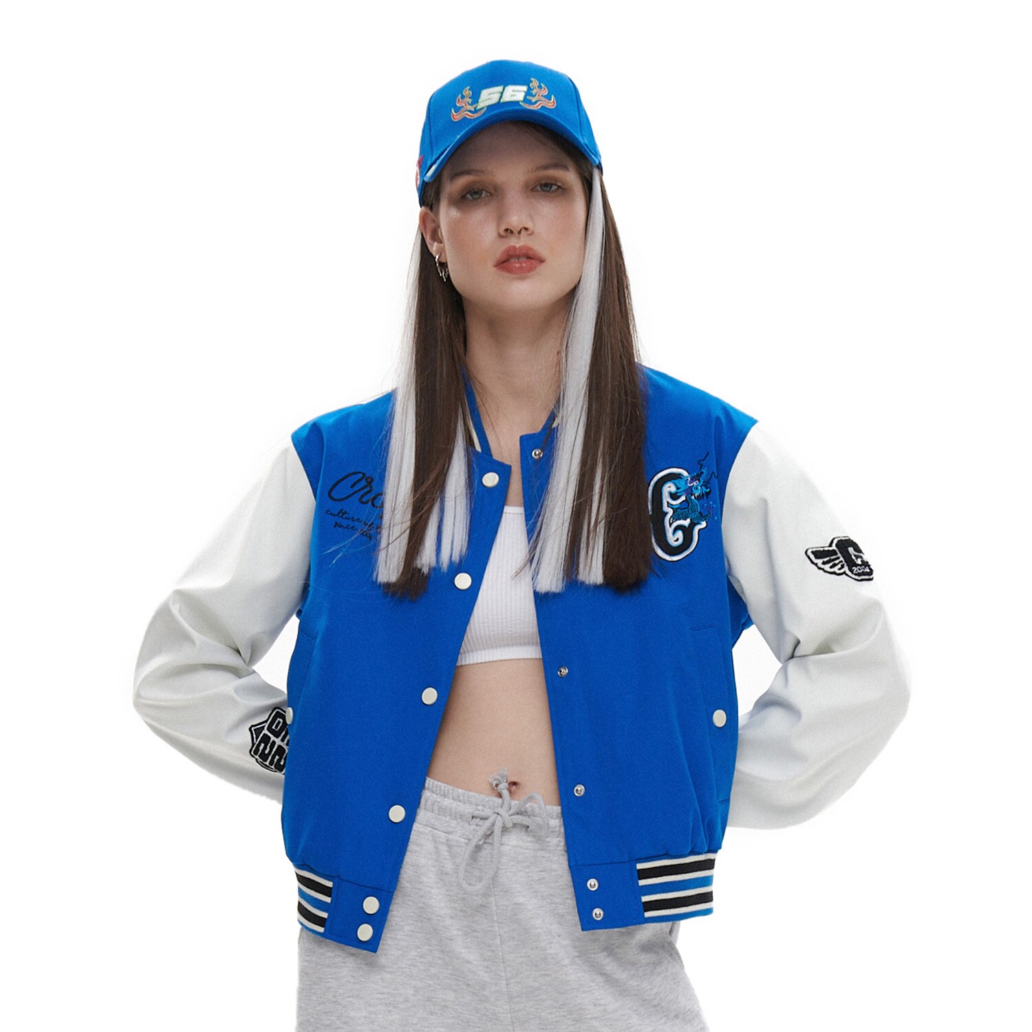 Levně Cropp - Bomber - Modrá