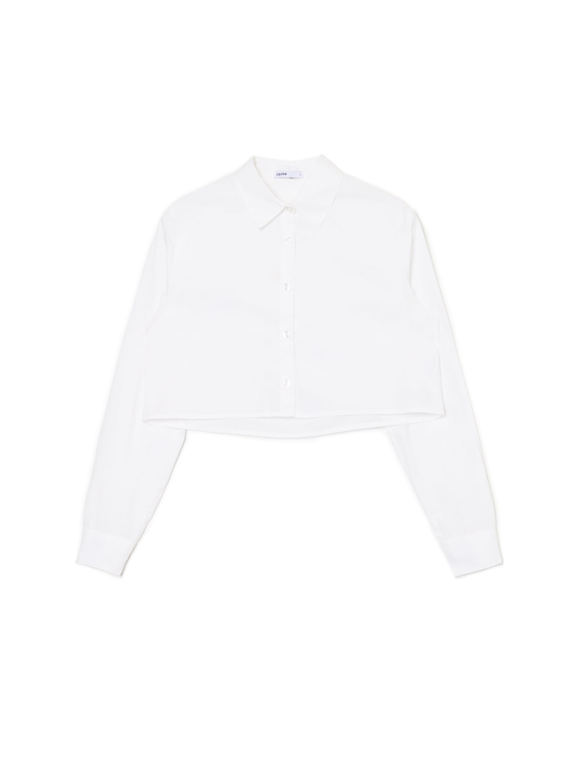 Cropp - Camisa Blanca - Blanco