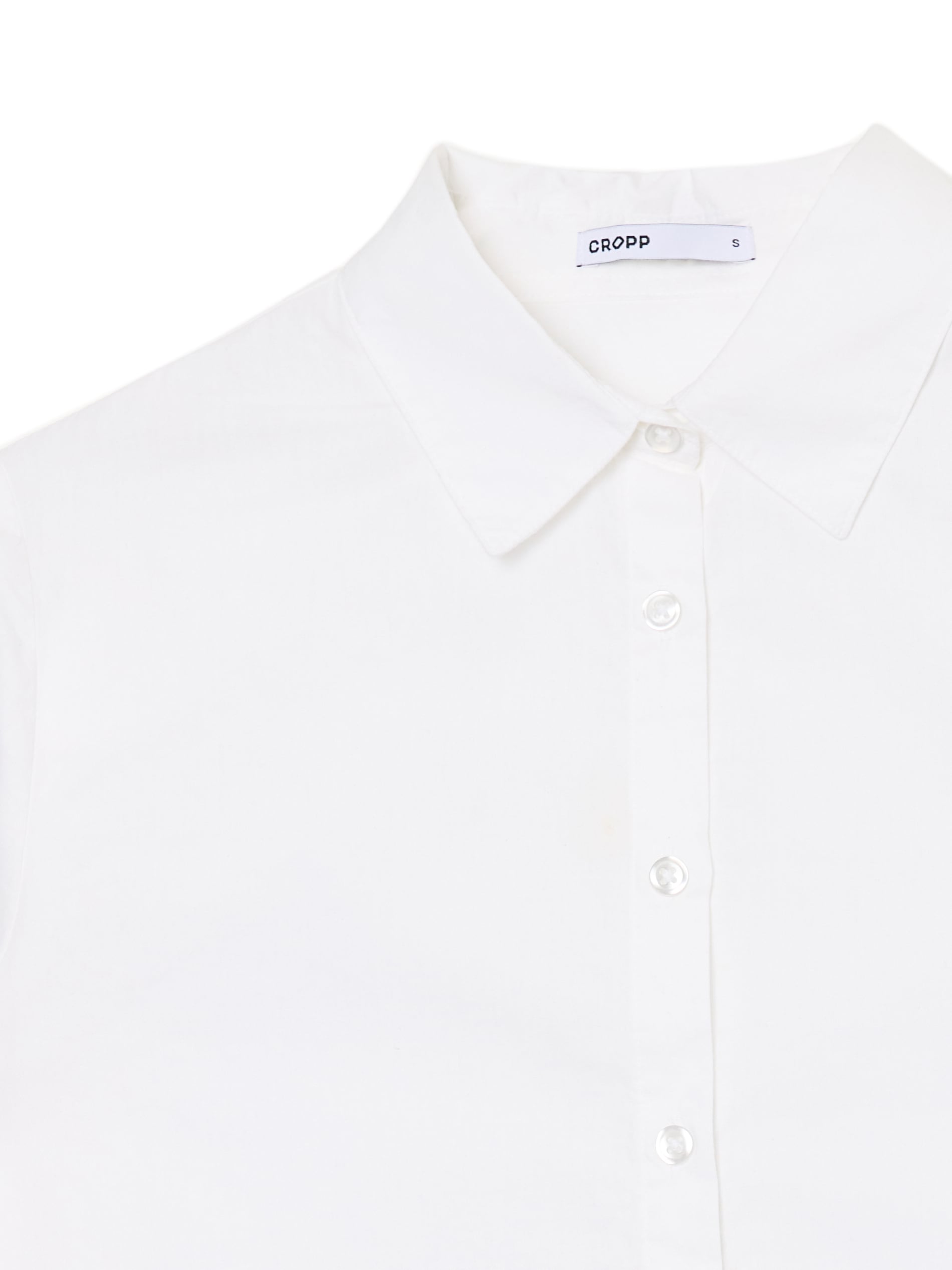 Cropp - Camisa Blanca - Blanco