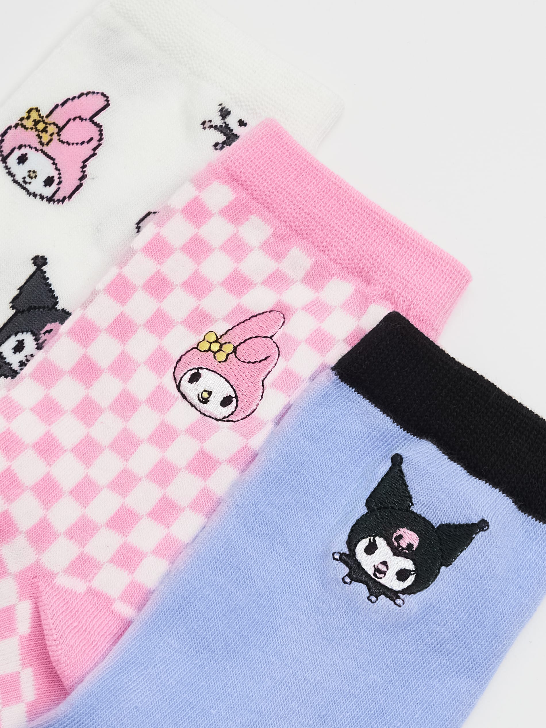 Cropp - Pack De 3 Pares De Calcetines My Melody I Kuromi - Multicolor