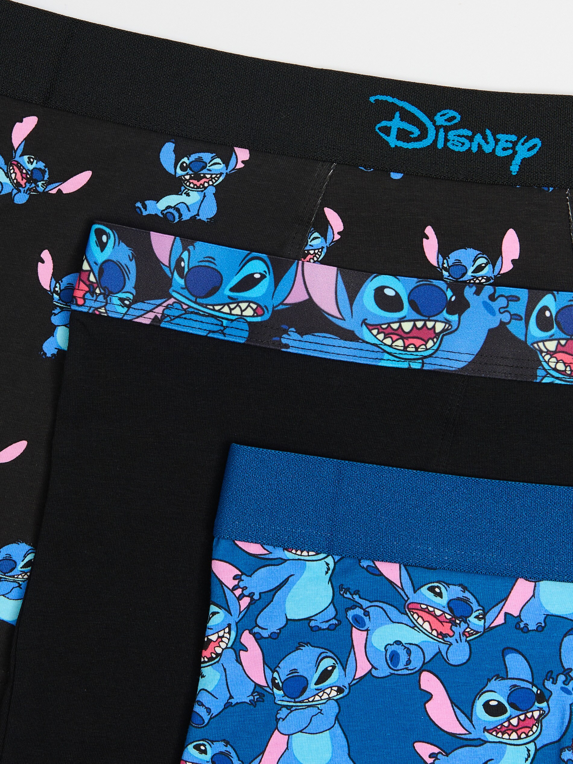 Cropp - Pack De 3 Bóxeres Lilo And Stitch - Azul Marino