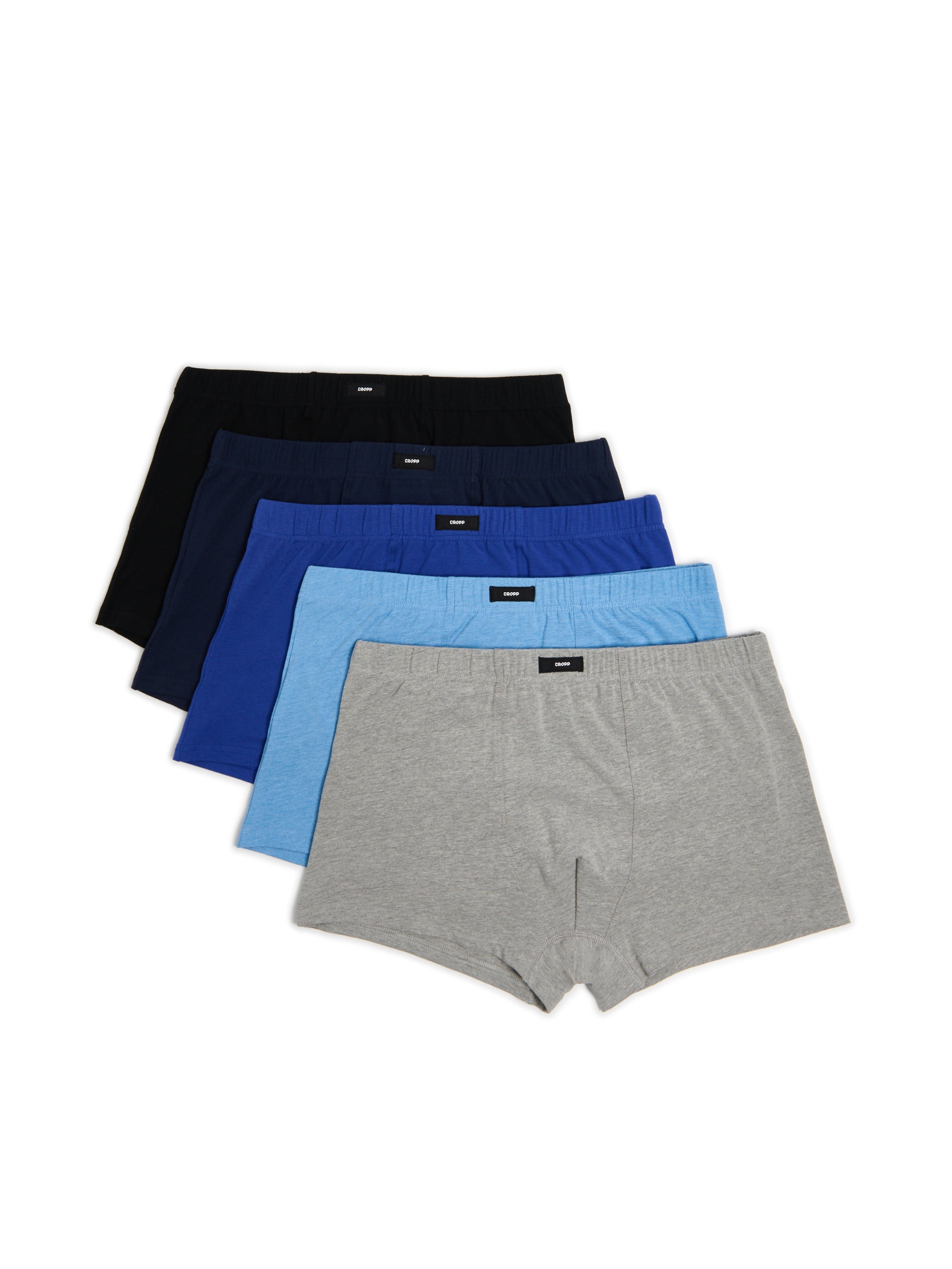 Cropp - 5 Pack Bokserek Basic - Granatowy