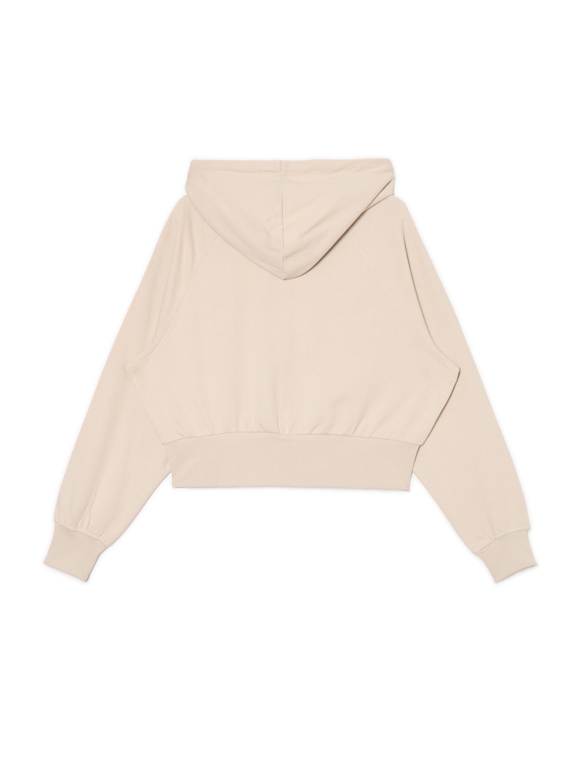 Cropp - Sudadera Deportiva Con Capucha Y Cremallera - Beige