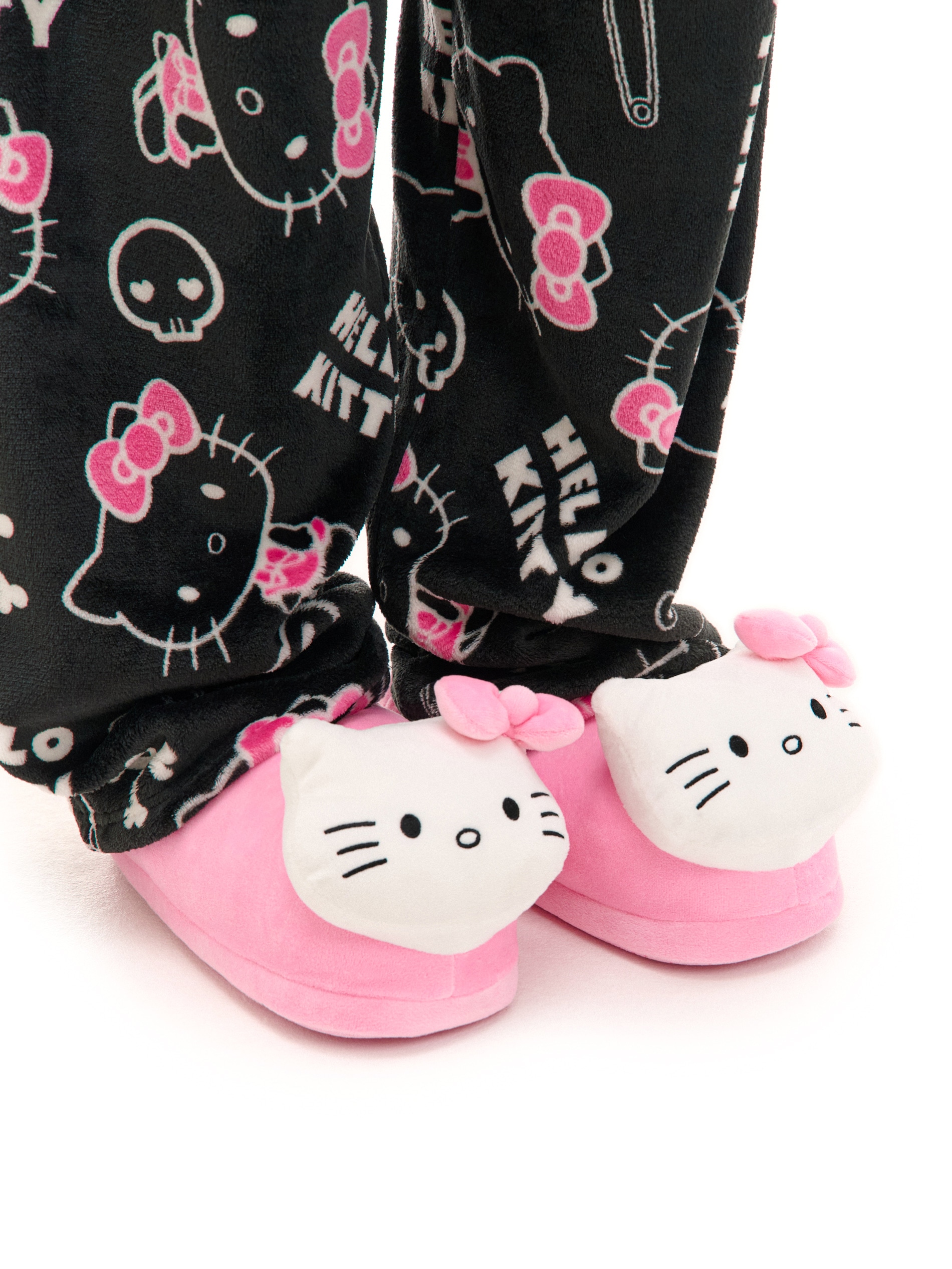 Cropp - Pantuflas Hello Kitty - Rosa