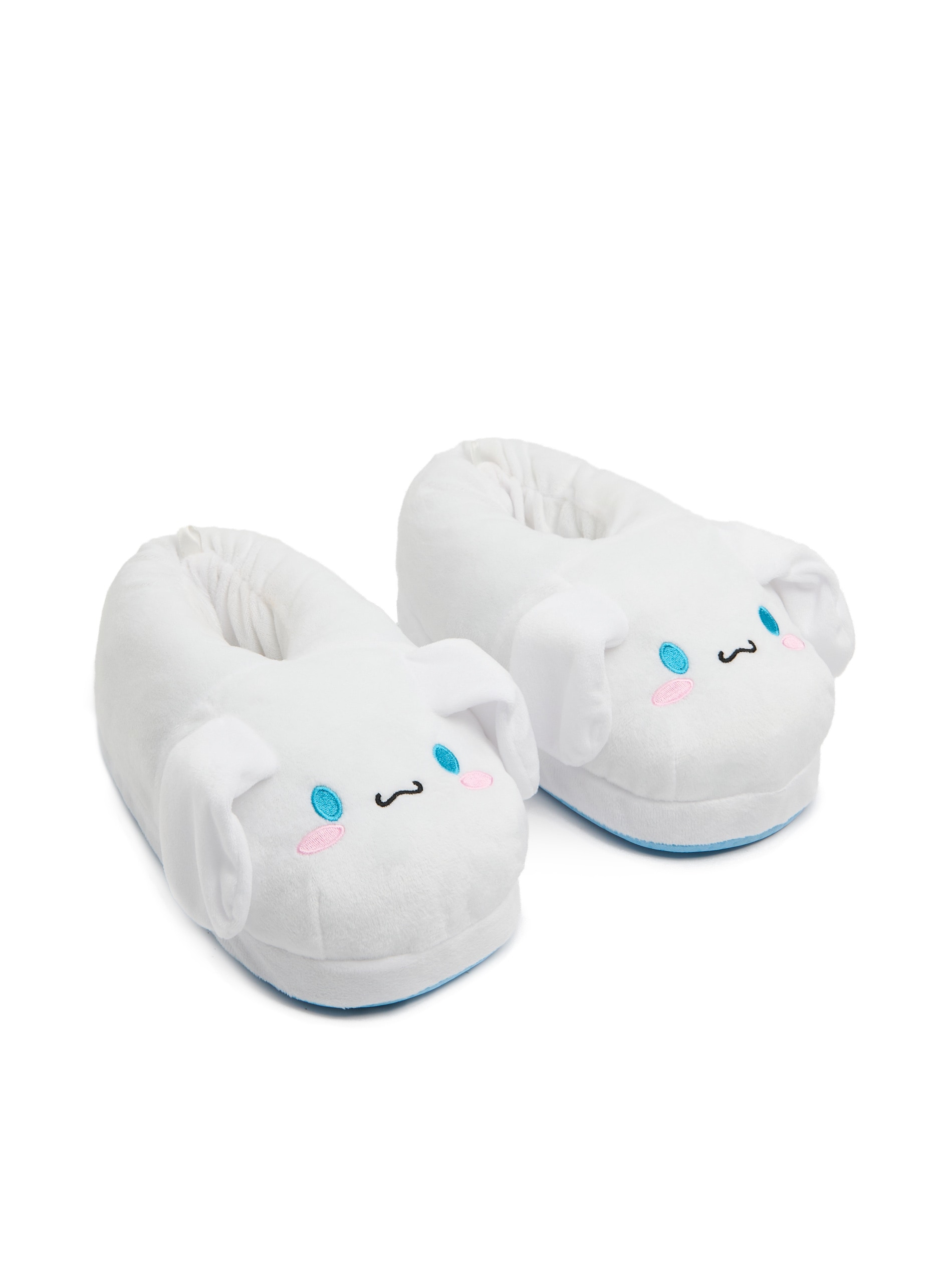Cropp - Pluszowe kapcie Cinnamoroll - biały