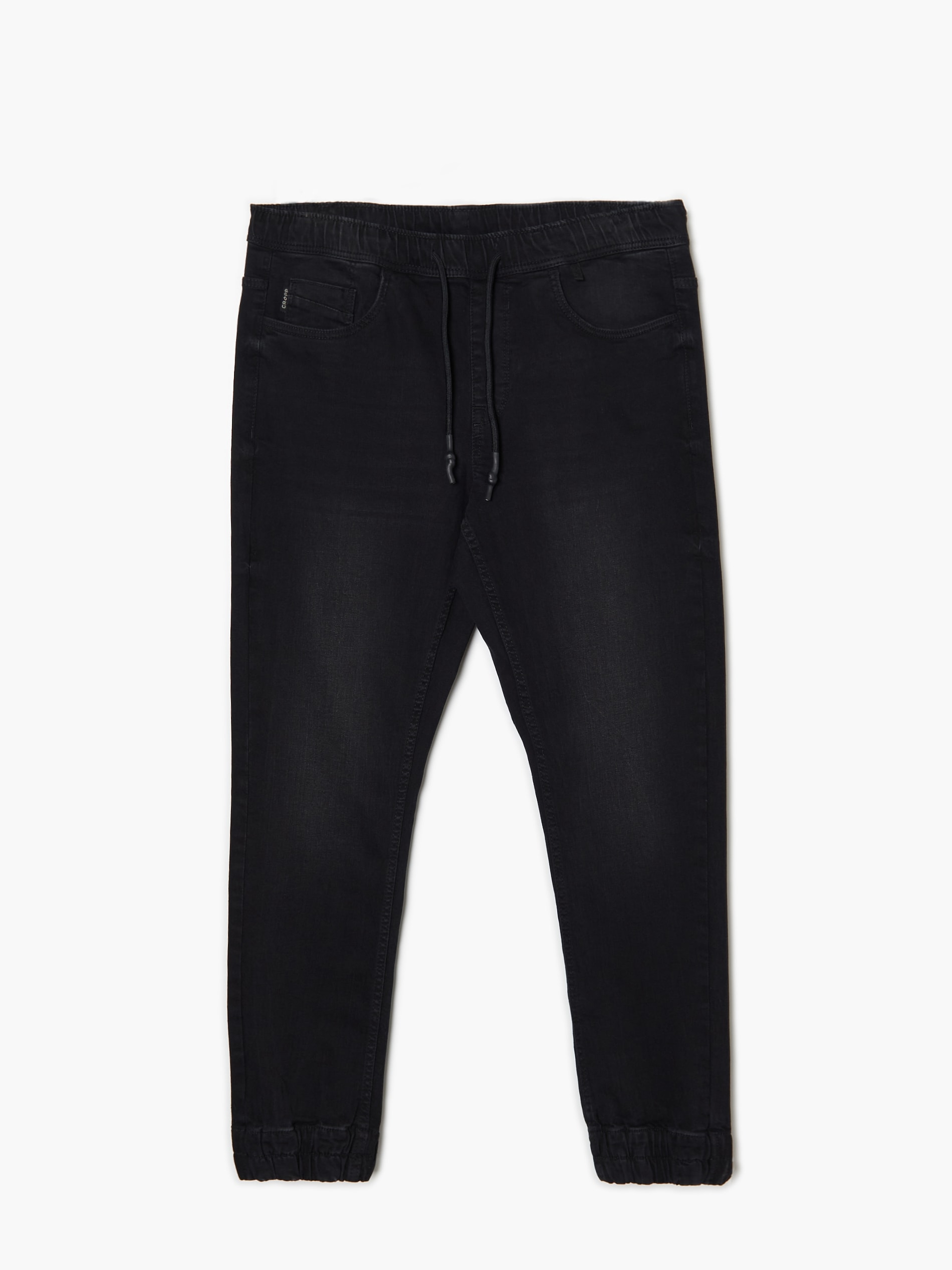 Cropp - Koptatott hatású jogger farmer - fekete termék 2. képe