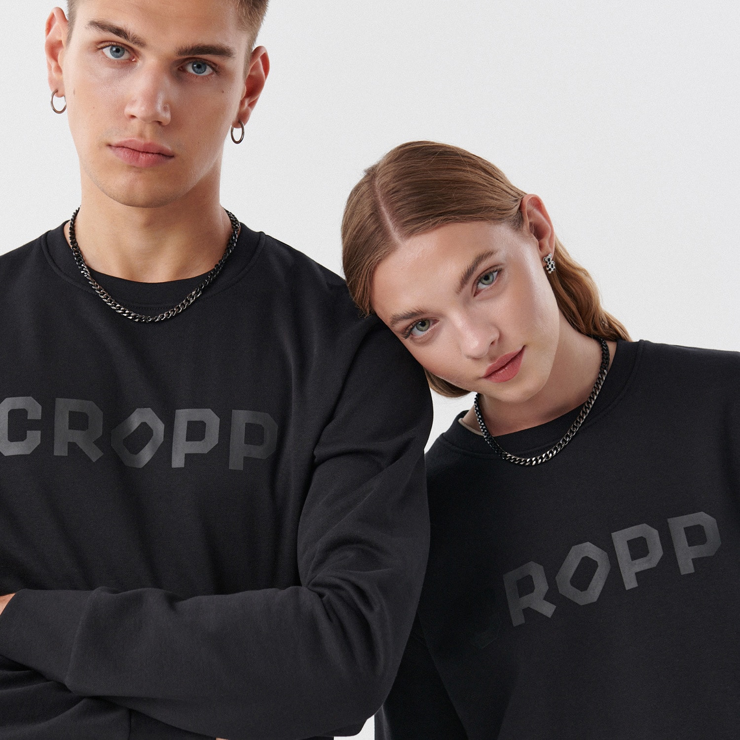 Cropp - Hanorac unisex - Negru