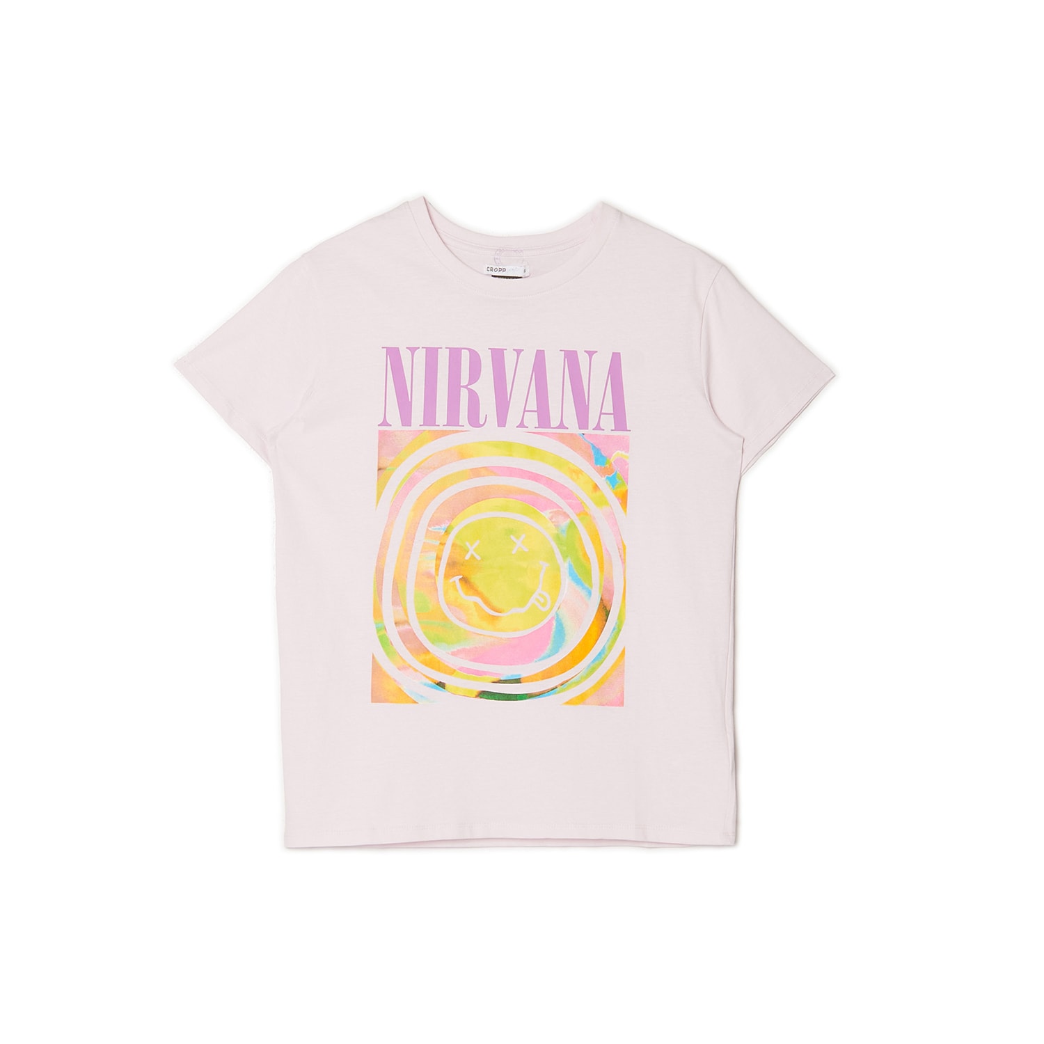 Cropp - tricou nirvana - violet