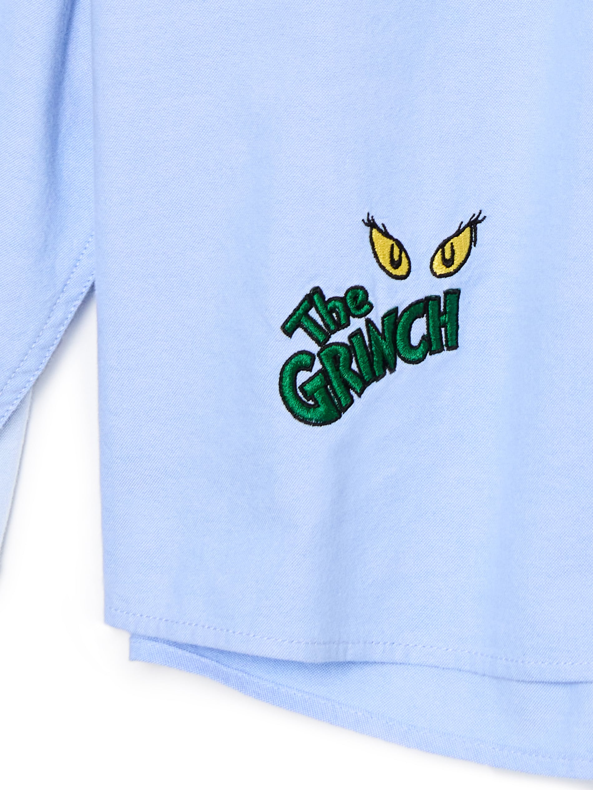 Cropp - Camisa Con Estampado Navideño Grinch - Azul