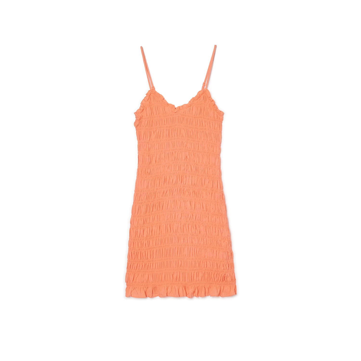 E-shop Cropp - Dámske šaty - Oranžová