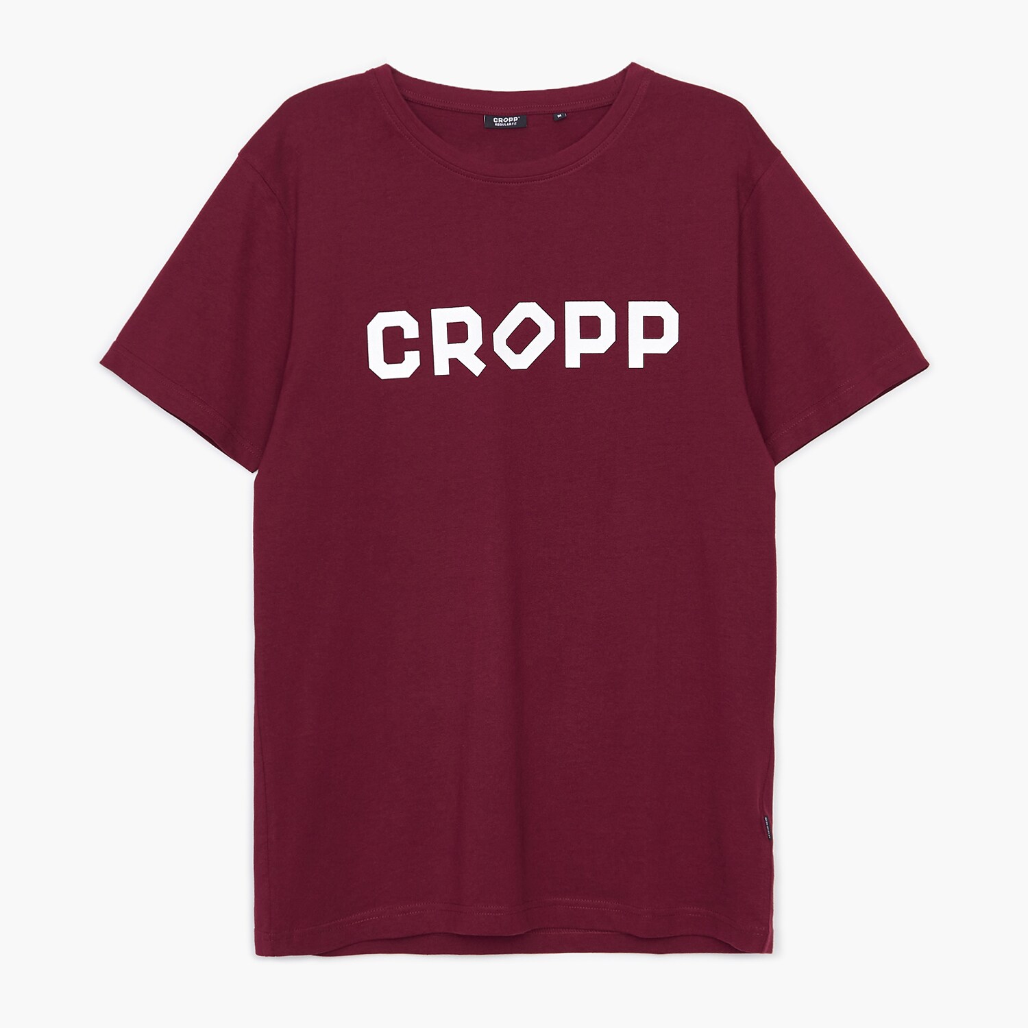 Cropp - Tricou cu imprimeu Cropp - Bordo