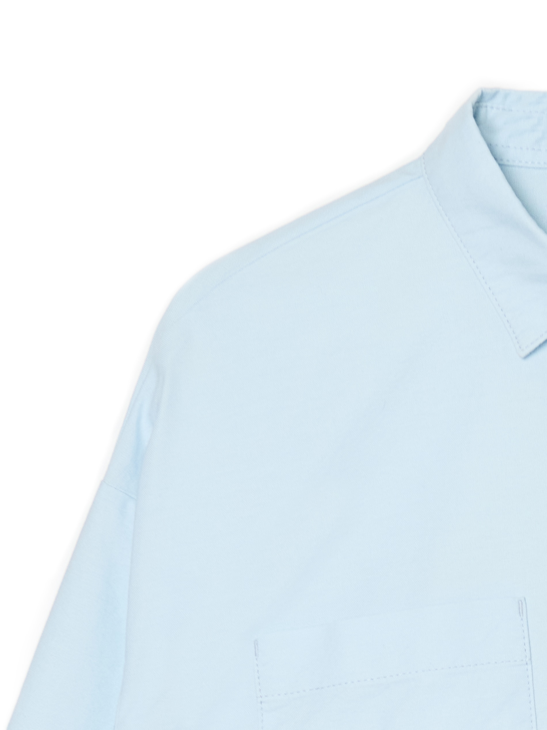 Cropp - Camicia Semplice - Blu Pallido