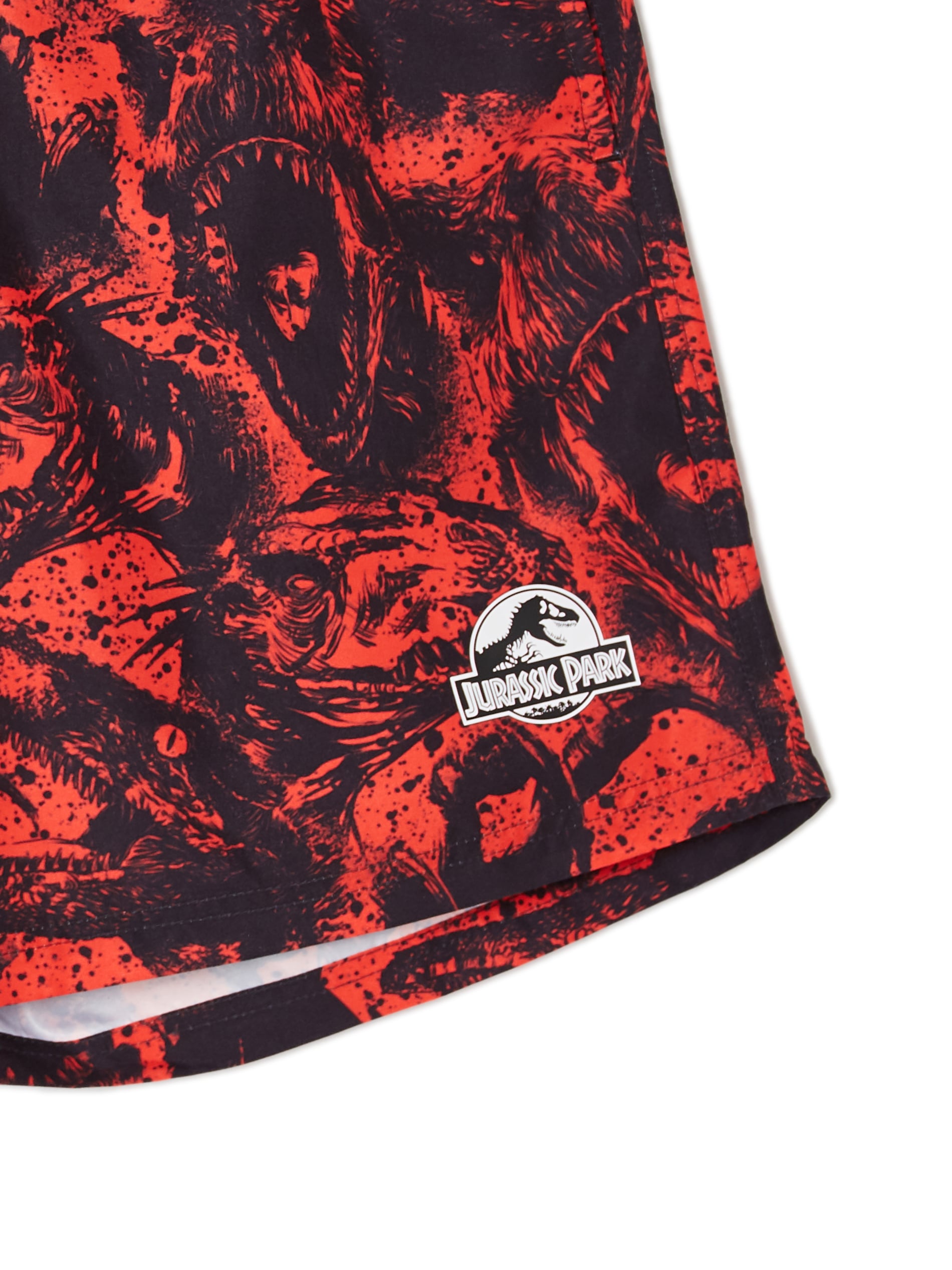 Cropp - Pantaloncini Mare Jurassic Park - Rosso