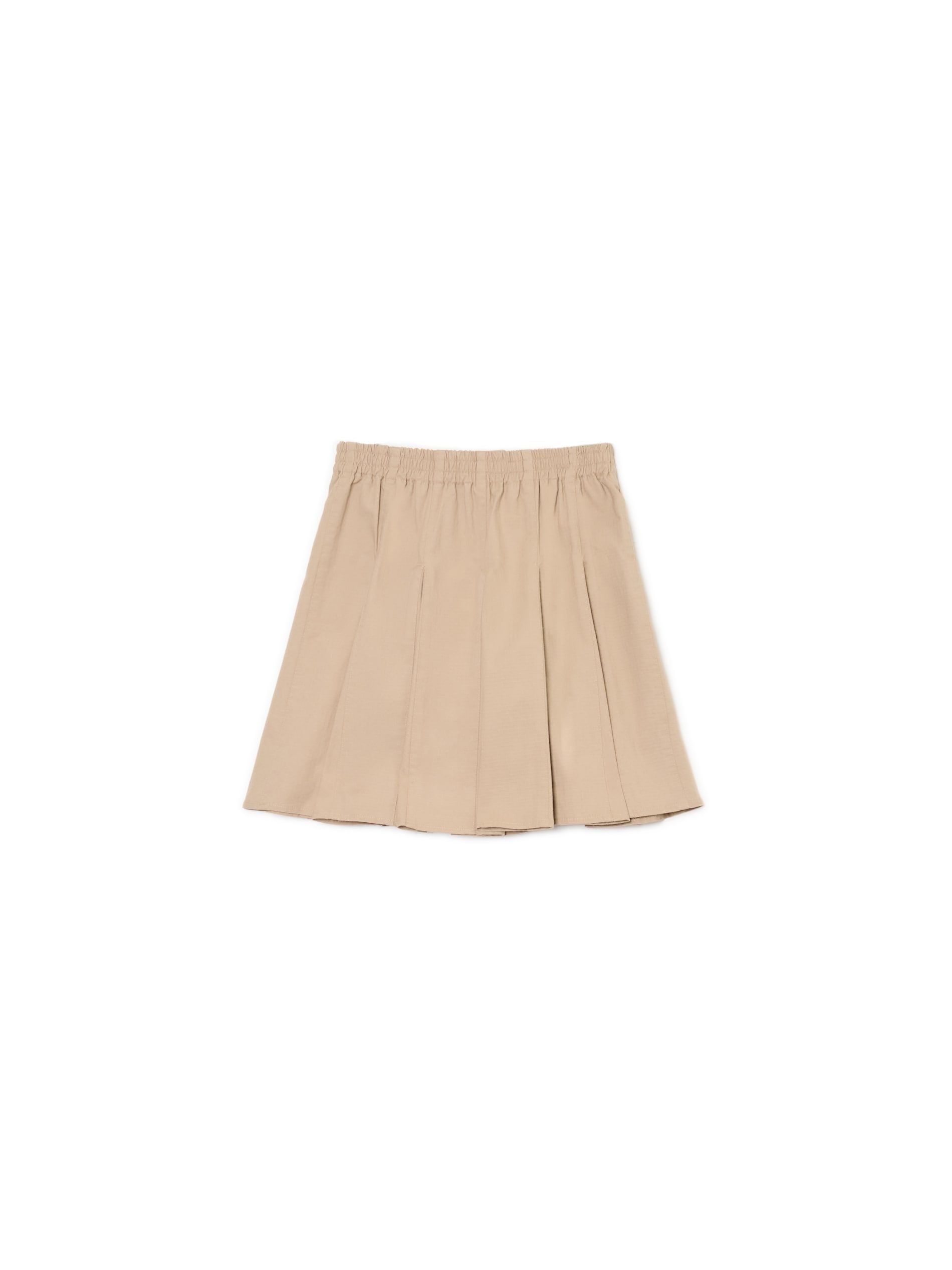 Cropp - Minifalda Lisa - Crema