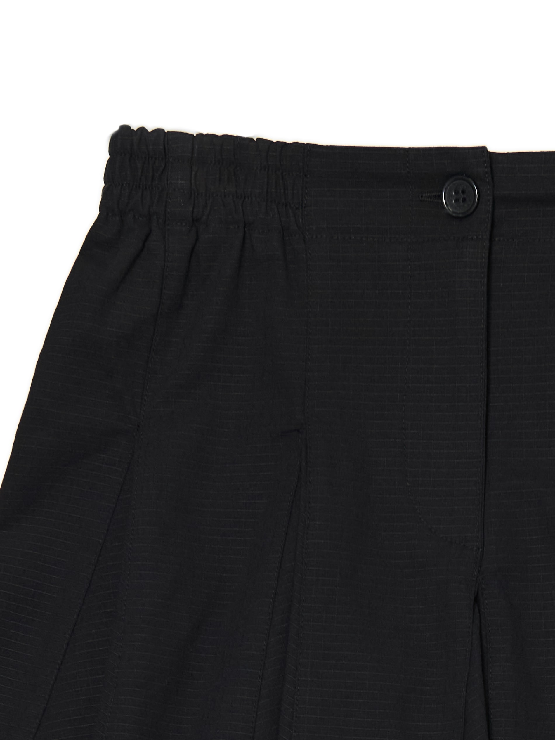 Cropp - Minifalda Lisa - Negro