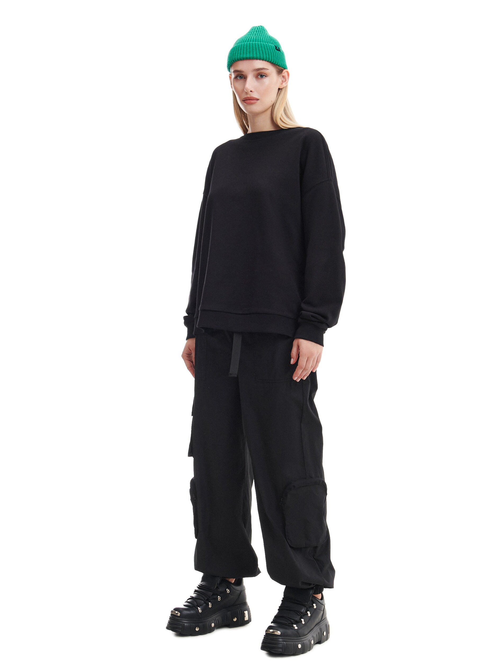 Cropp - Jogger nadrág - fekete termék 2. képe