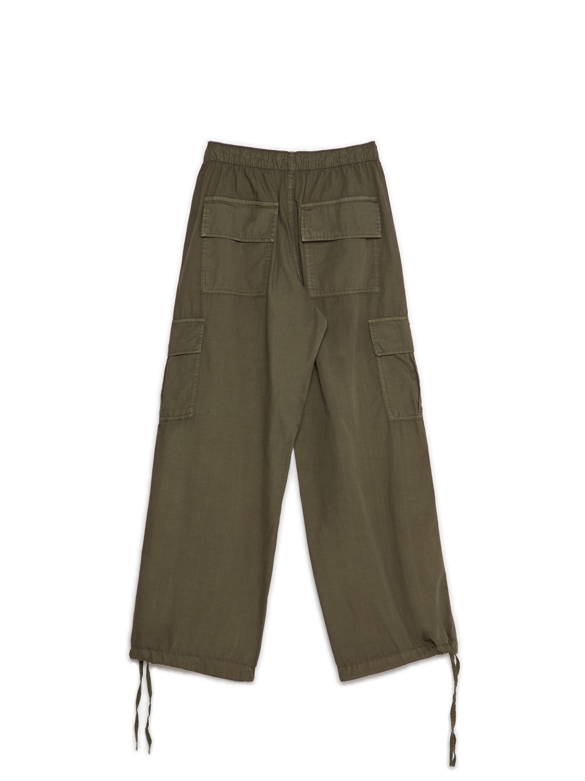 Cropp - Wide Leg Trousers - Grün