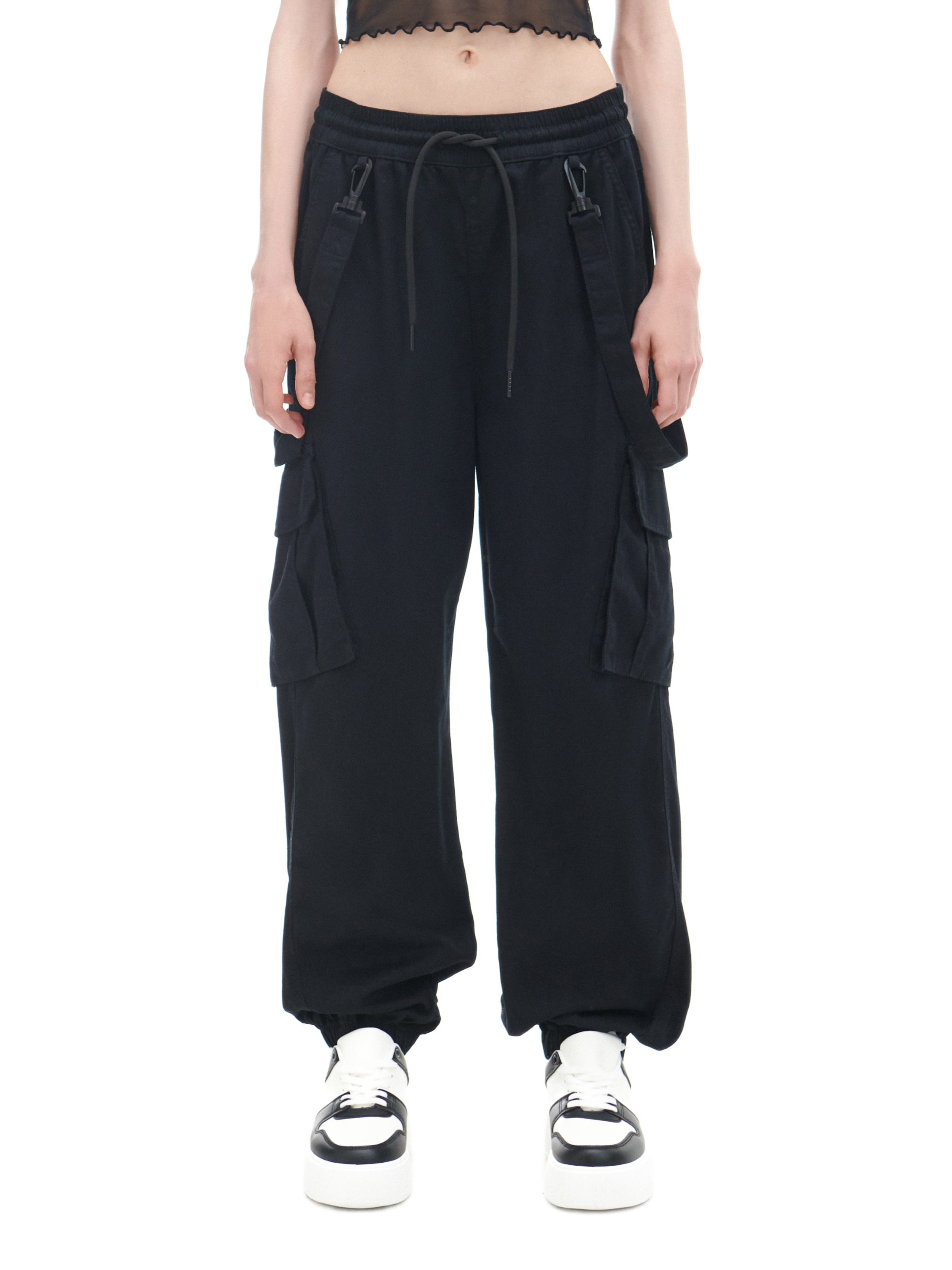 Cropp - Cargo-Joggers - Schwarz