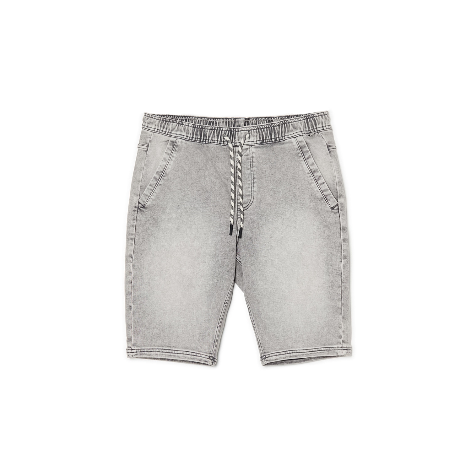 Cropp - pantaloni scurți din denim - gri deschis