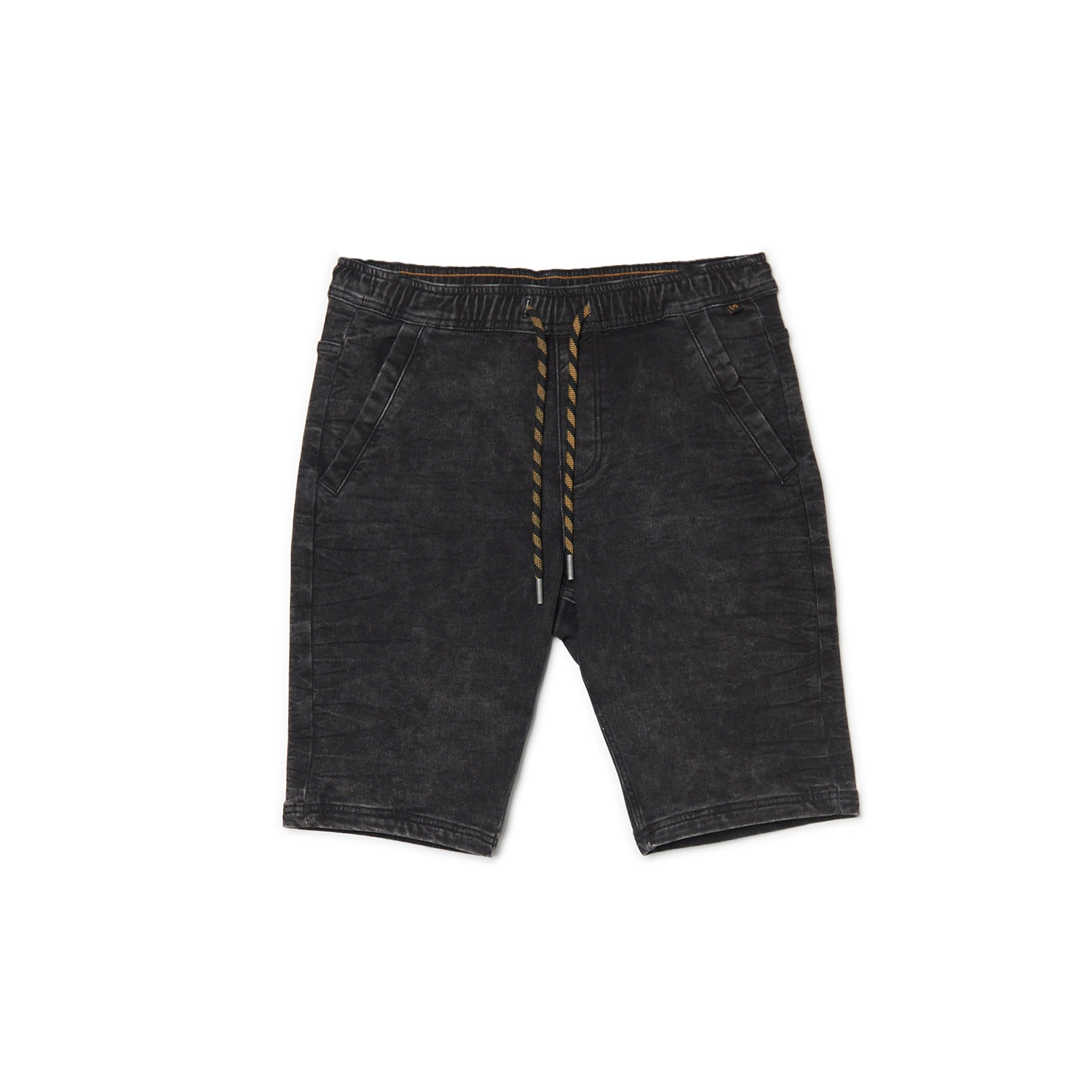 Cropp - pantaloni scurți din denim - negru