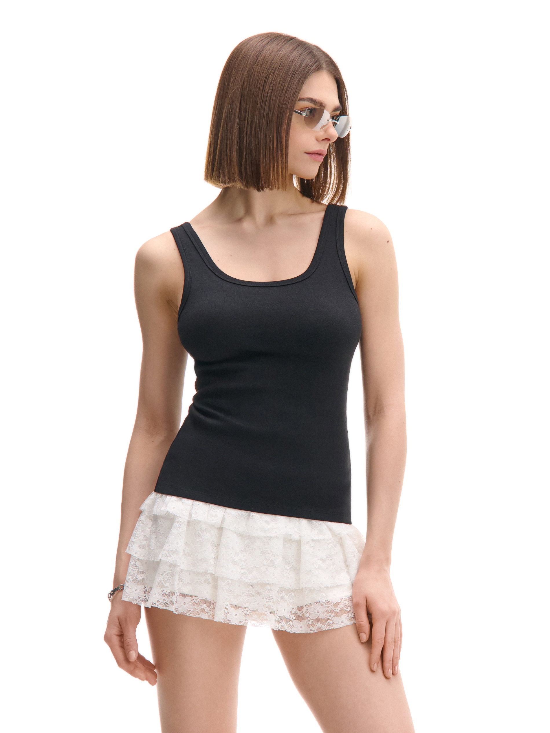 Cropp - Tank top - fekete termék 2. képe