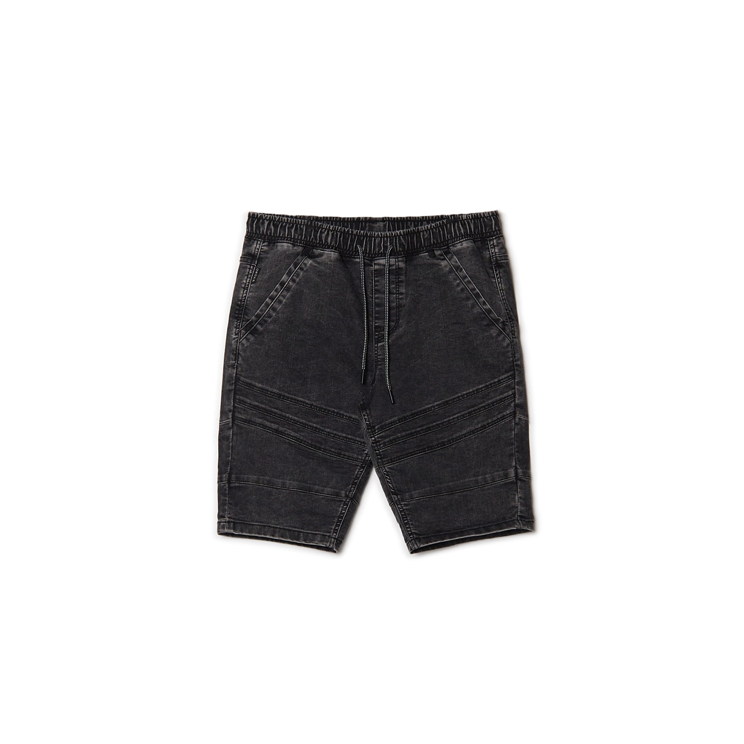 Cropp - pantaloni scurți jogger, din denim - gri