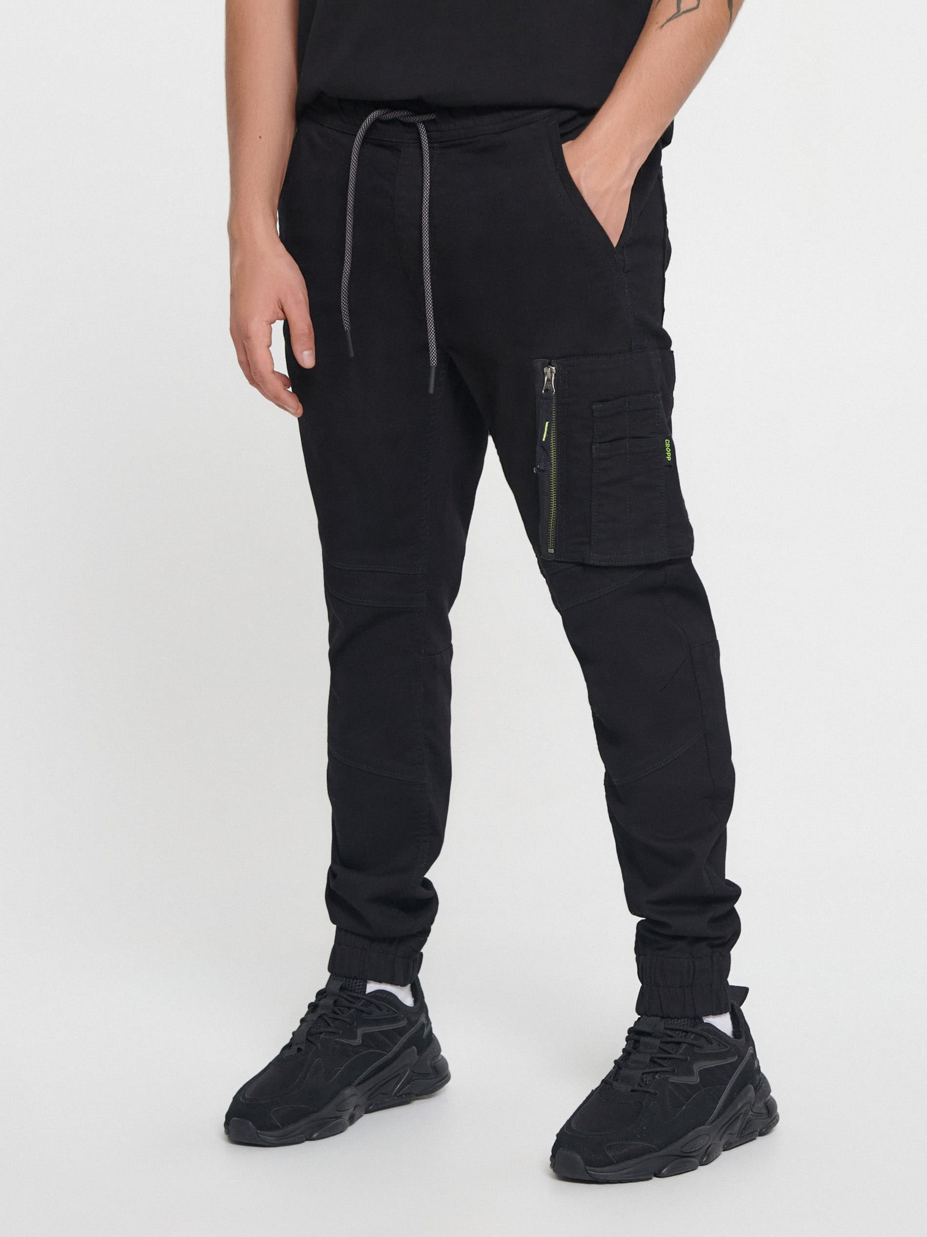 Cropp - Jeans Jogger Cargo - Nero