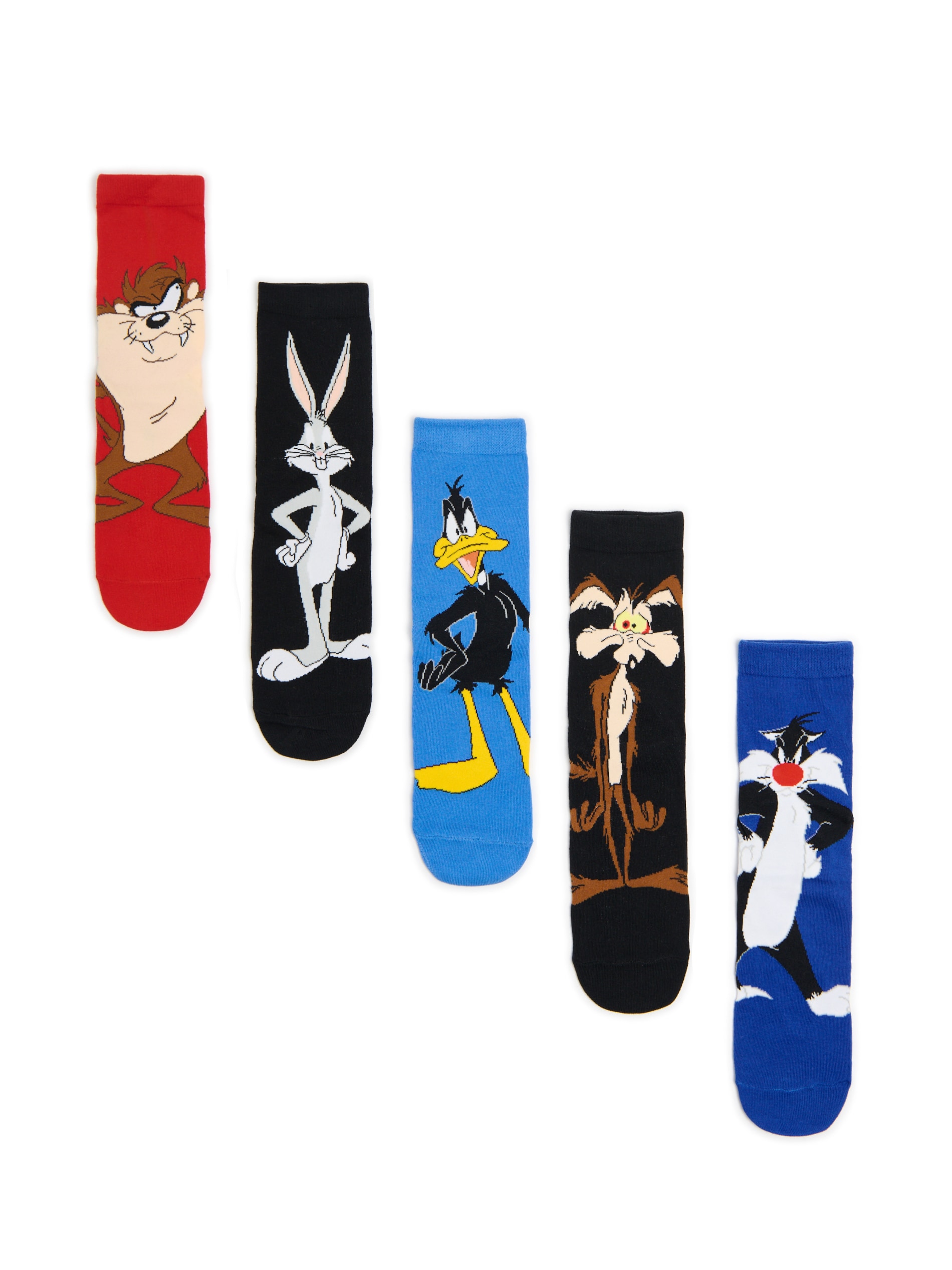 Cropp - 5 db zokni Looney Tunes - többszínű termék 2. képe