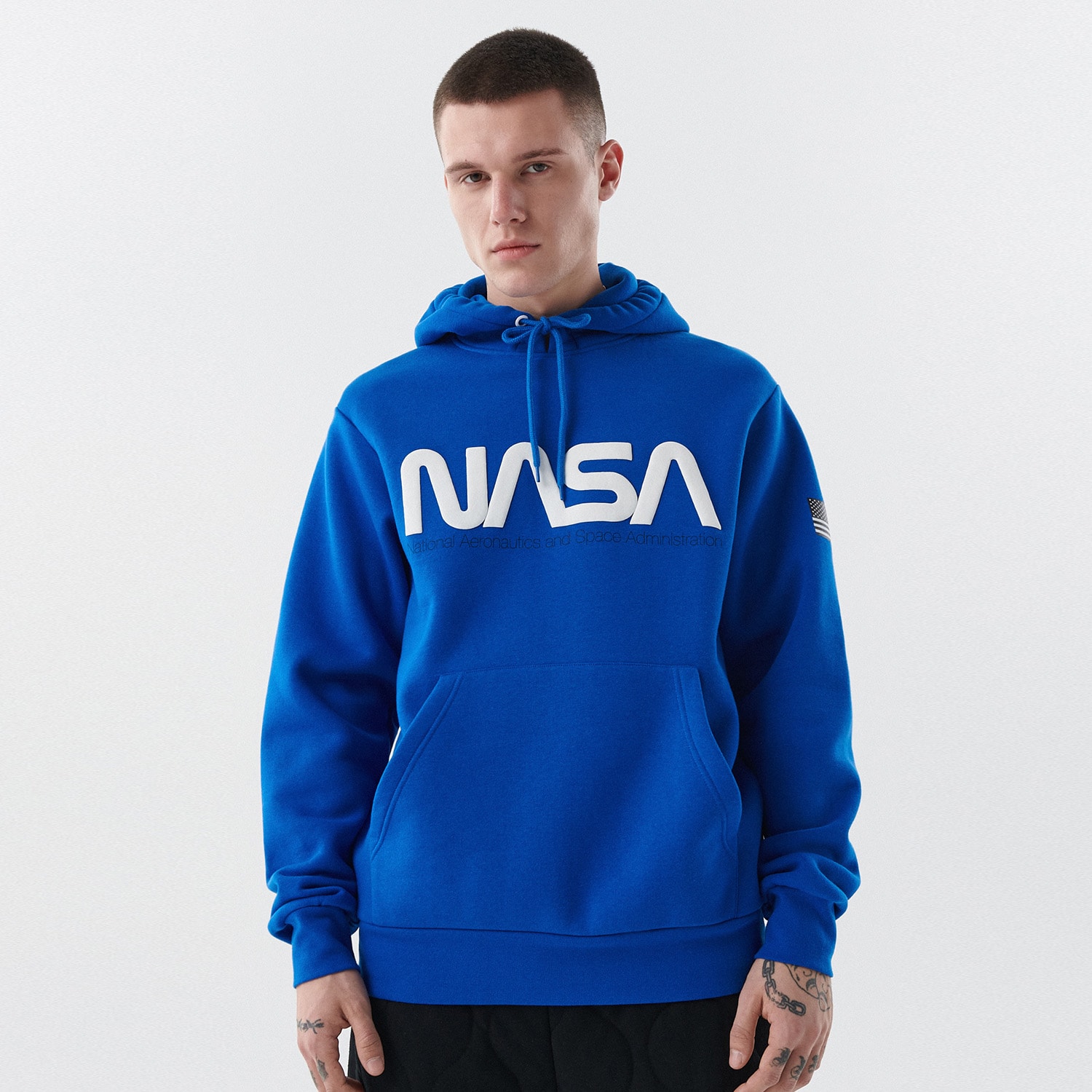 Cropp - men`s jogging top - albastru
