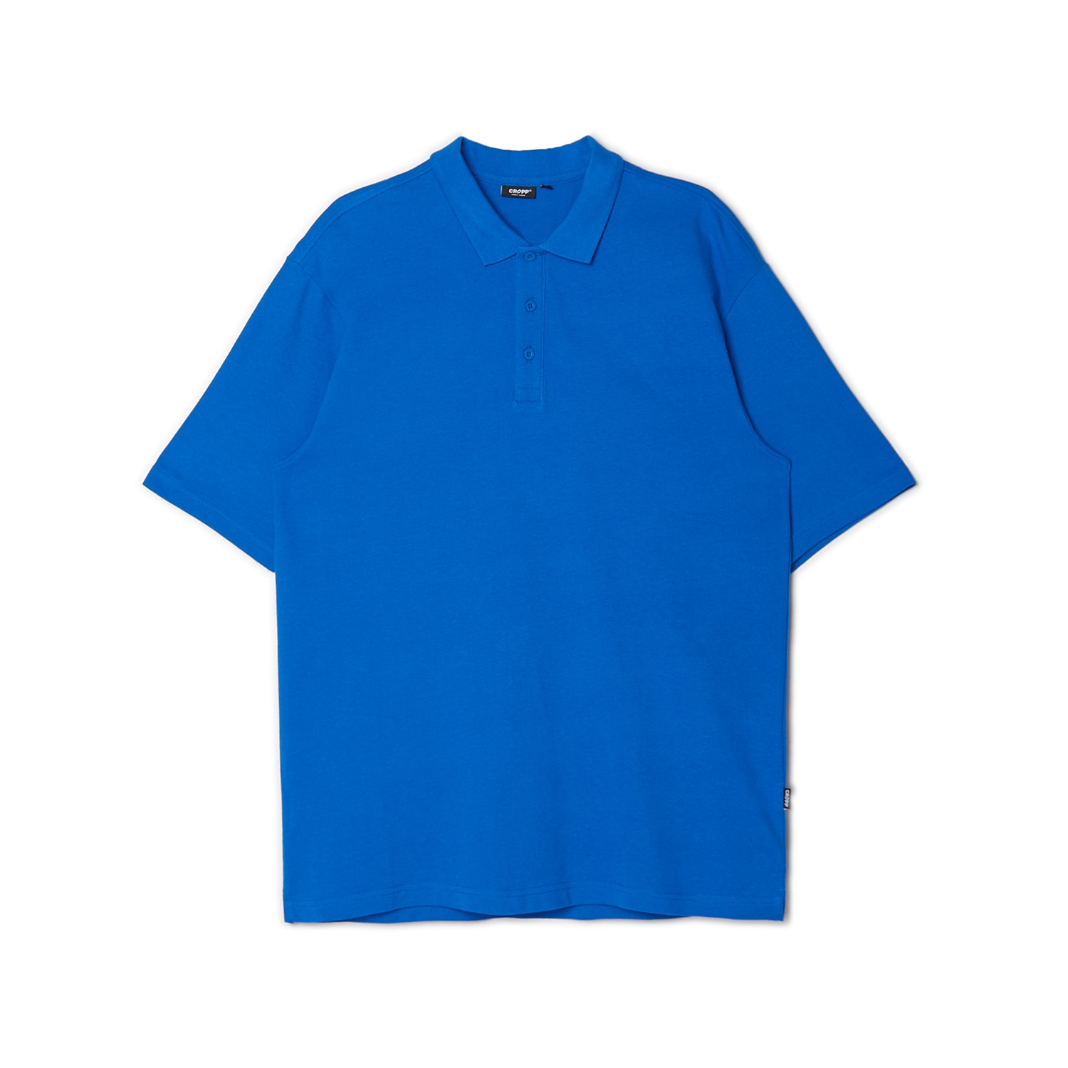 Cropp - tricou polo - albastru