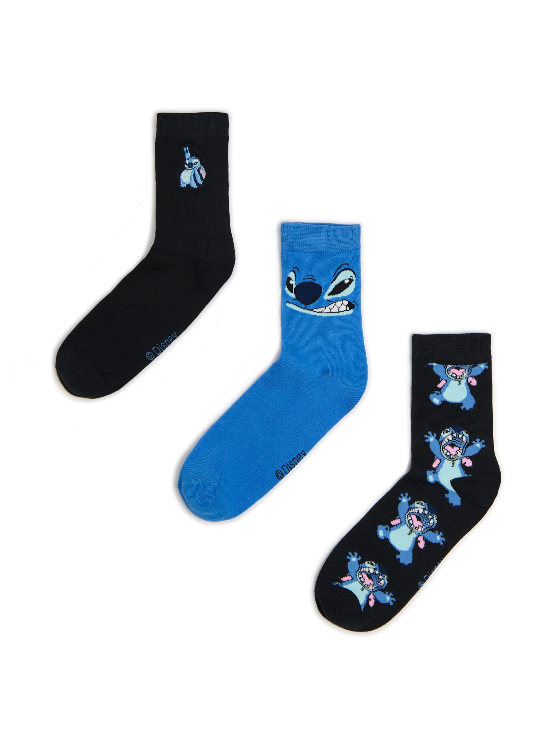 Cropp - 3 pár zokni Stich - kék termék 2. képe