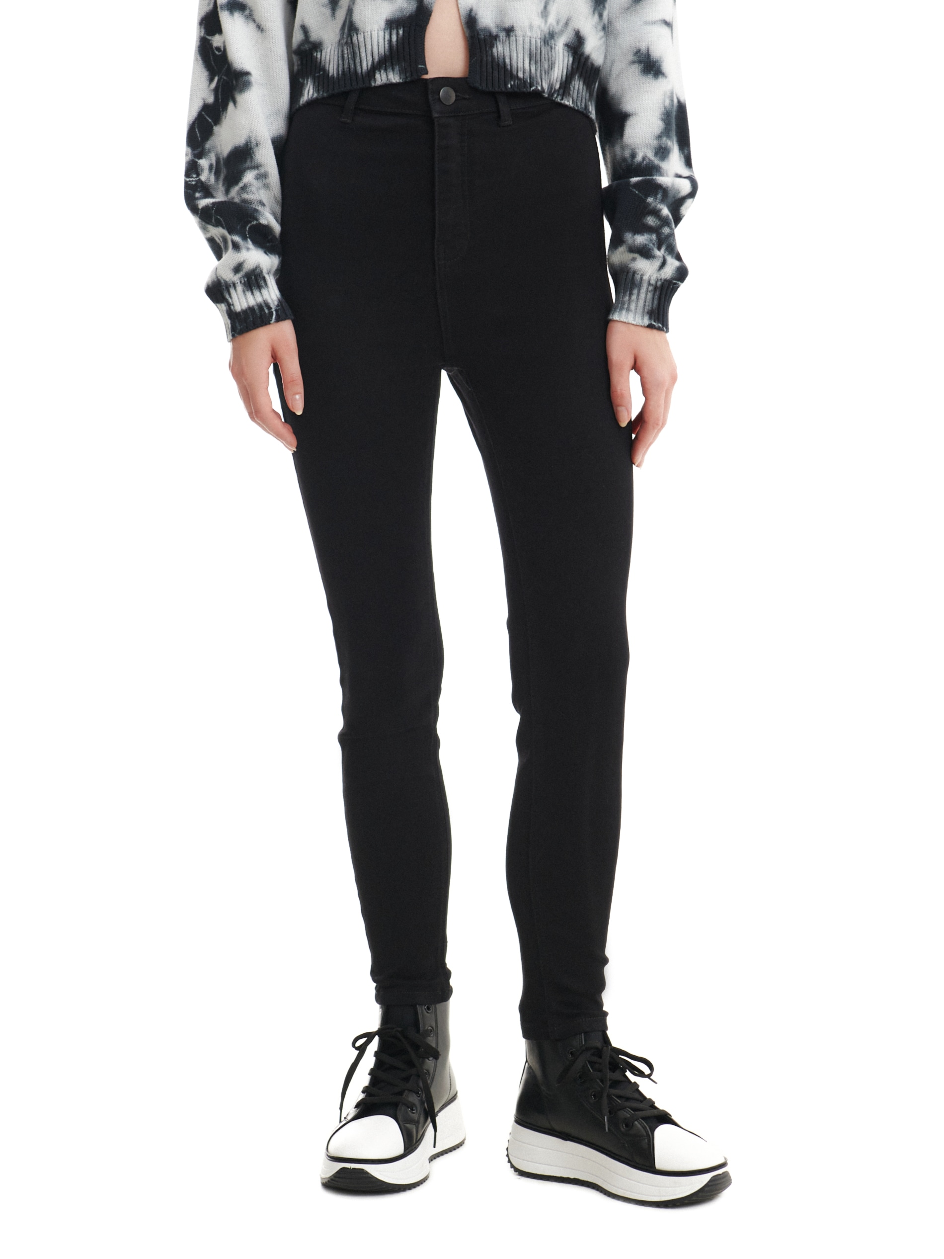 Cropp - Skinny farmer PETITE - fekete termék 2. képe