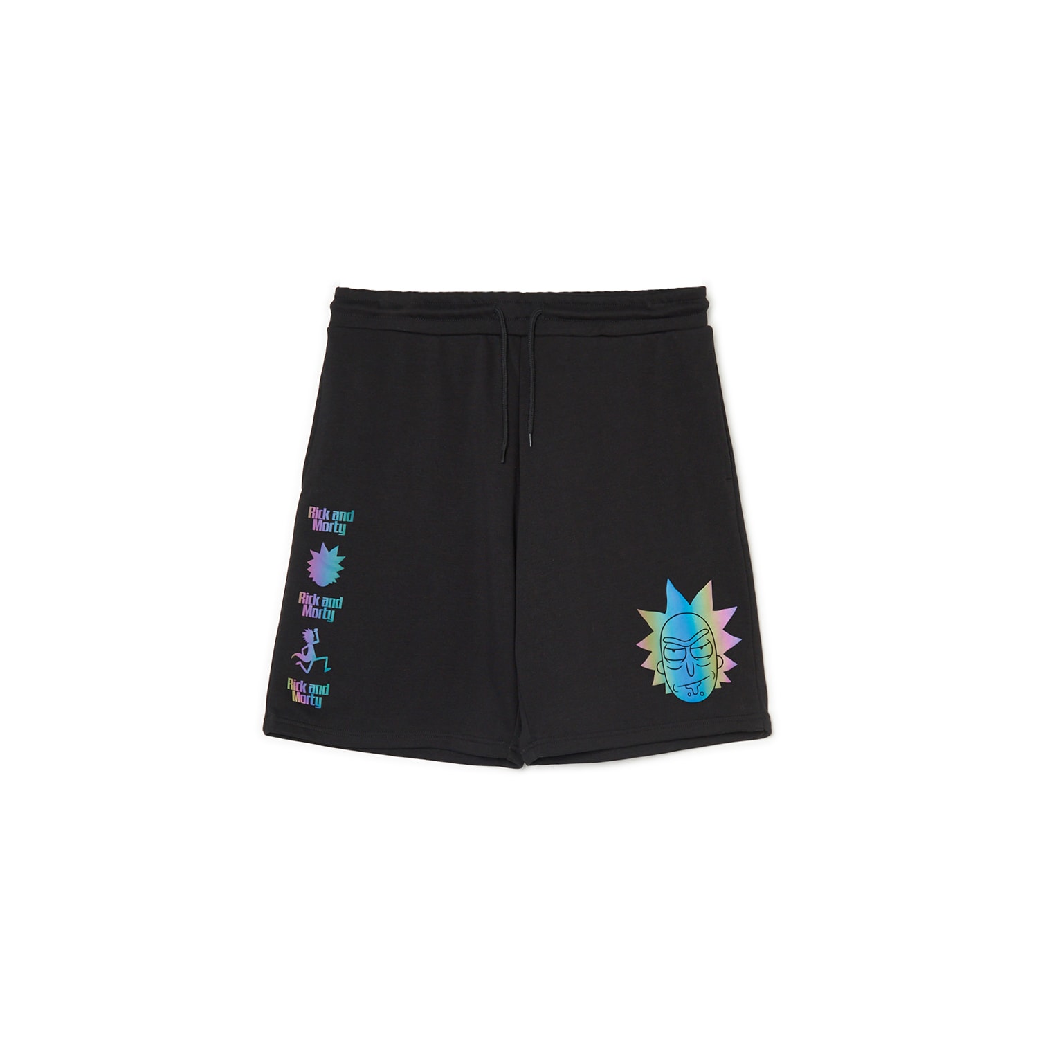 Cropp - pantaloni scurți rick and morty - negru