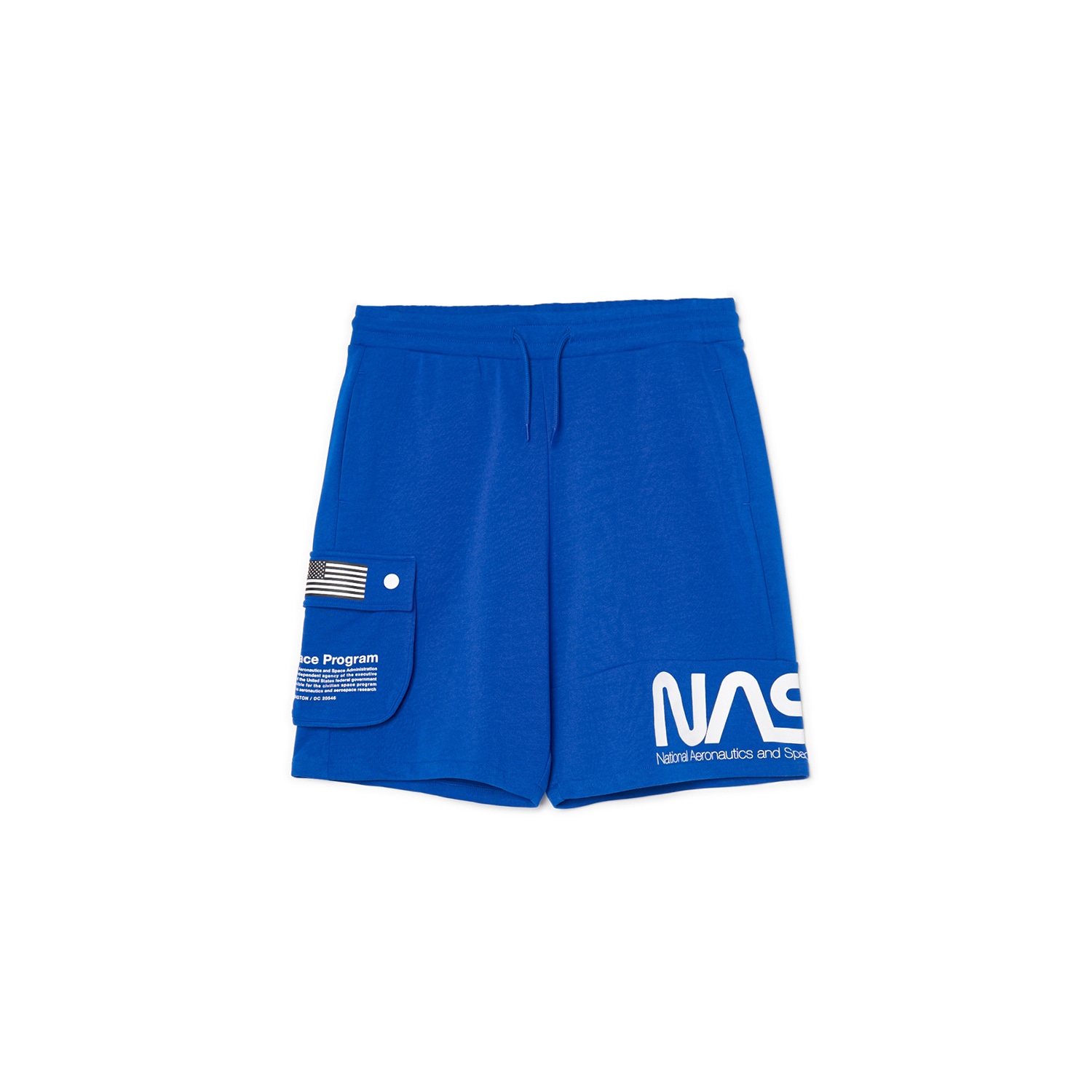 Cropp - pantaloni scurți nasa - albastru
