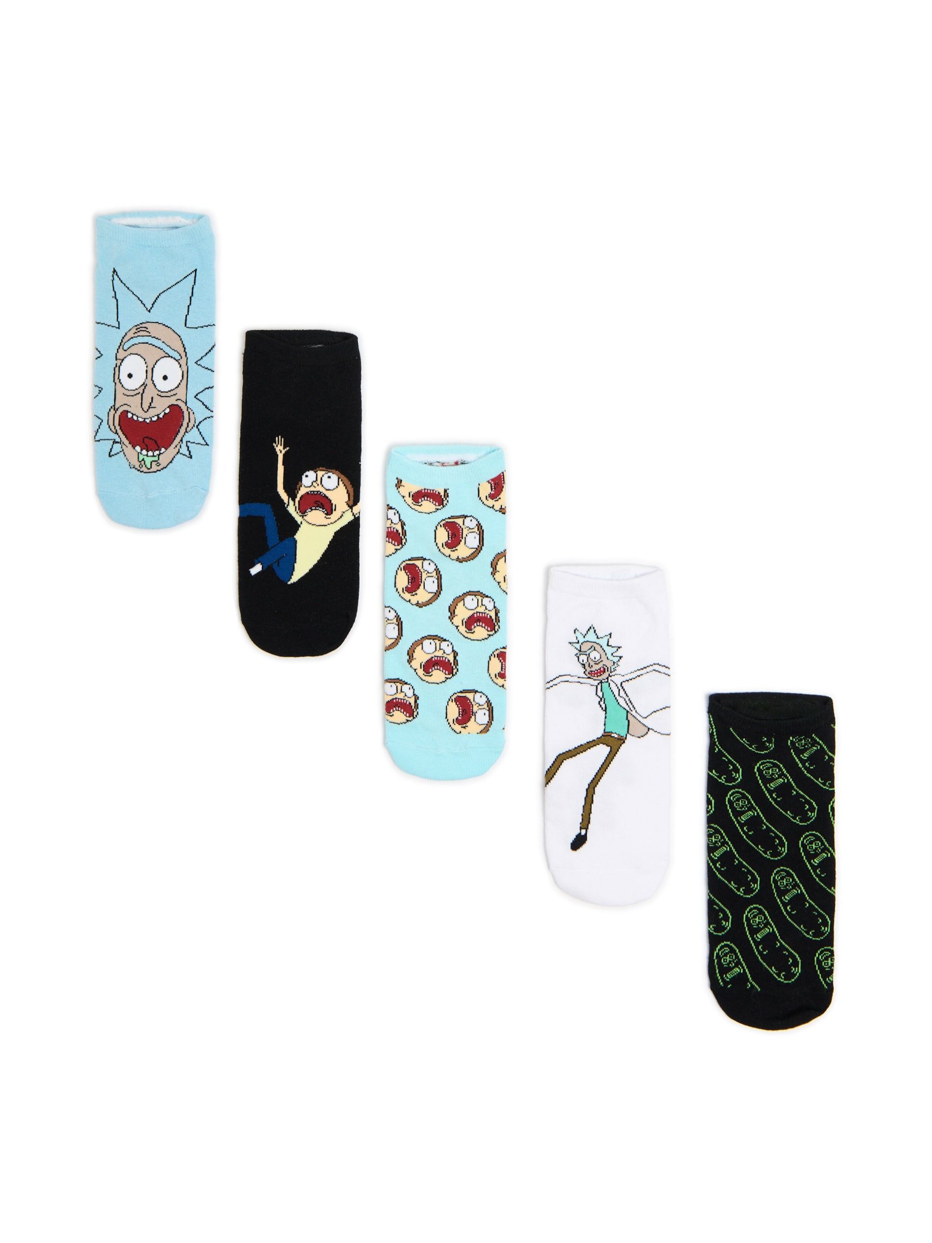 Cropp - 5 pár mintás zokni Rick and Morty - többszínű termék 2. képe