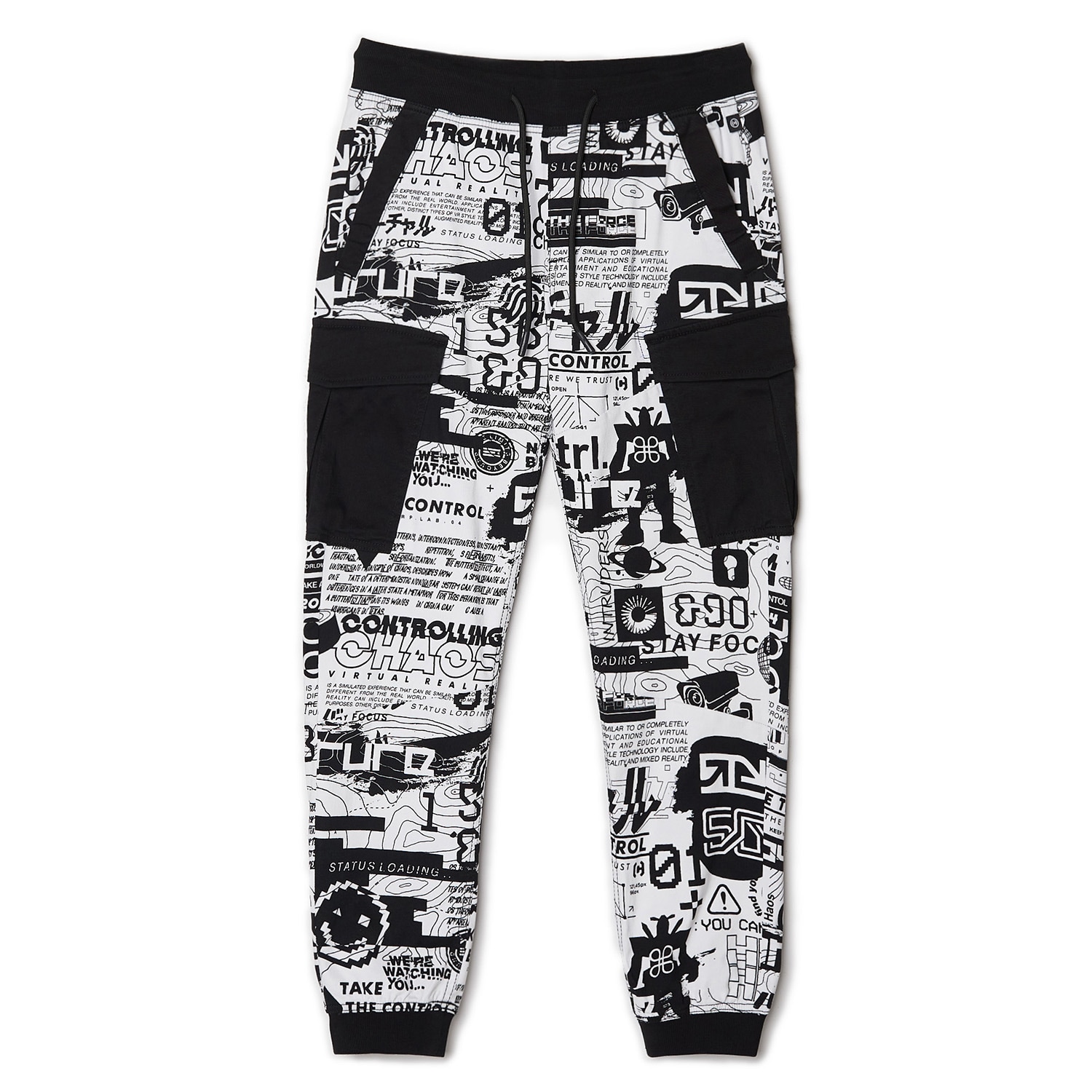 Cropp - Pantaloni jogger - Alb