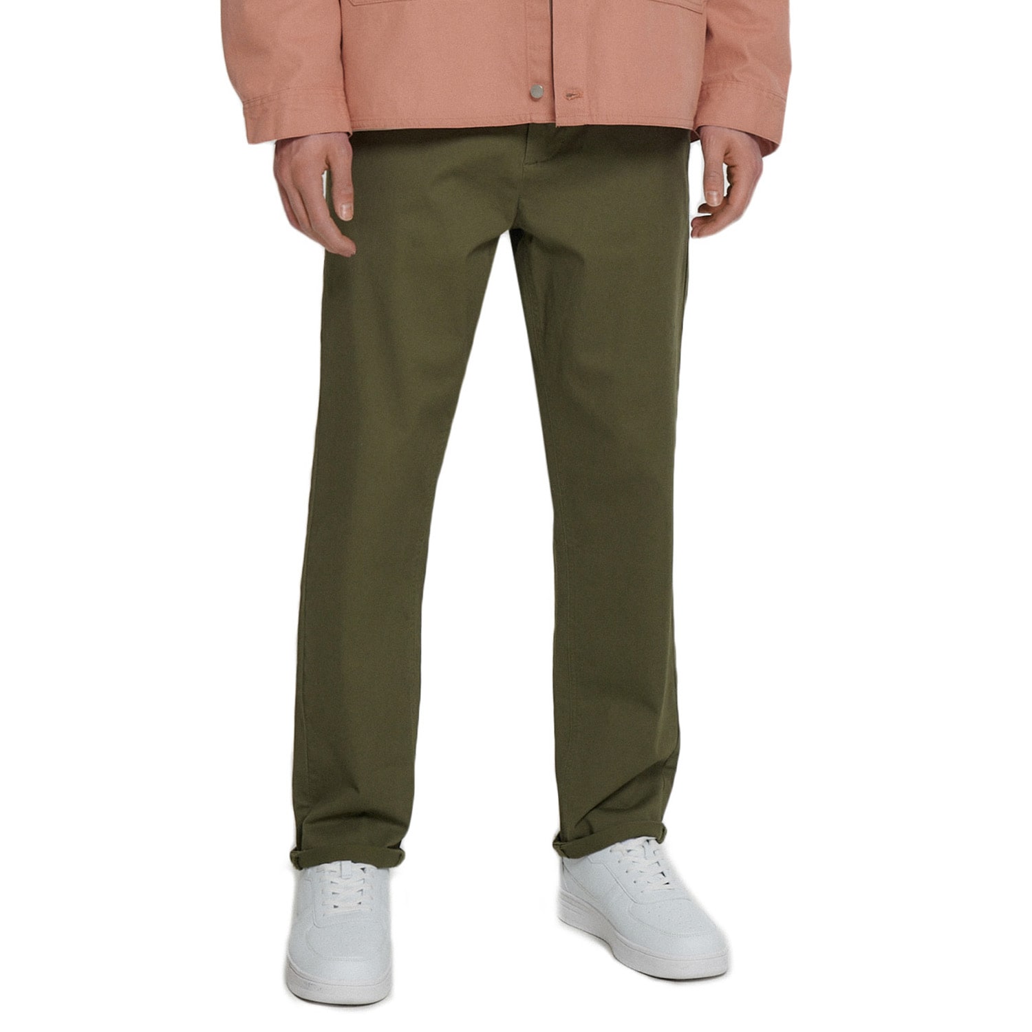 Cropp - pantaloni chinos - kaki