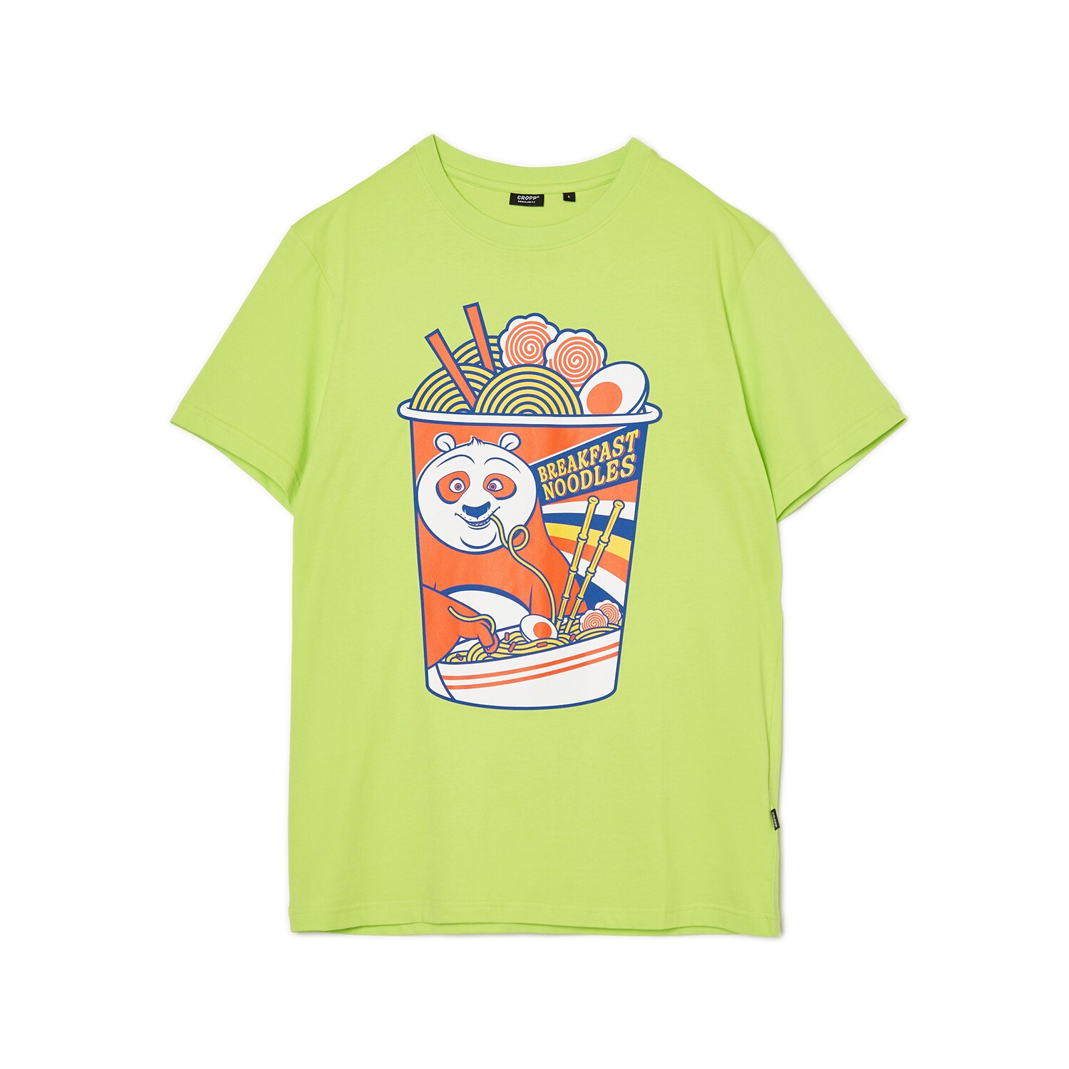 Cropp - Tricou cu imprimeu Kung Fu Panda - Verde