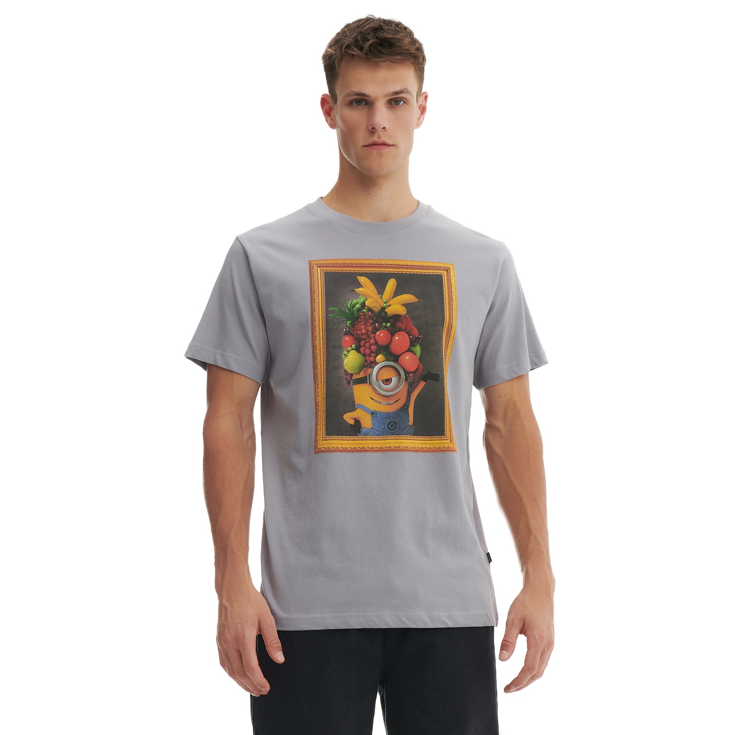 Cropp - tricou minions - gri