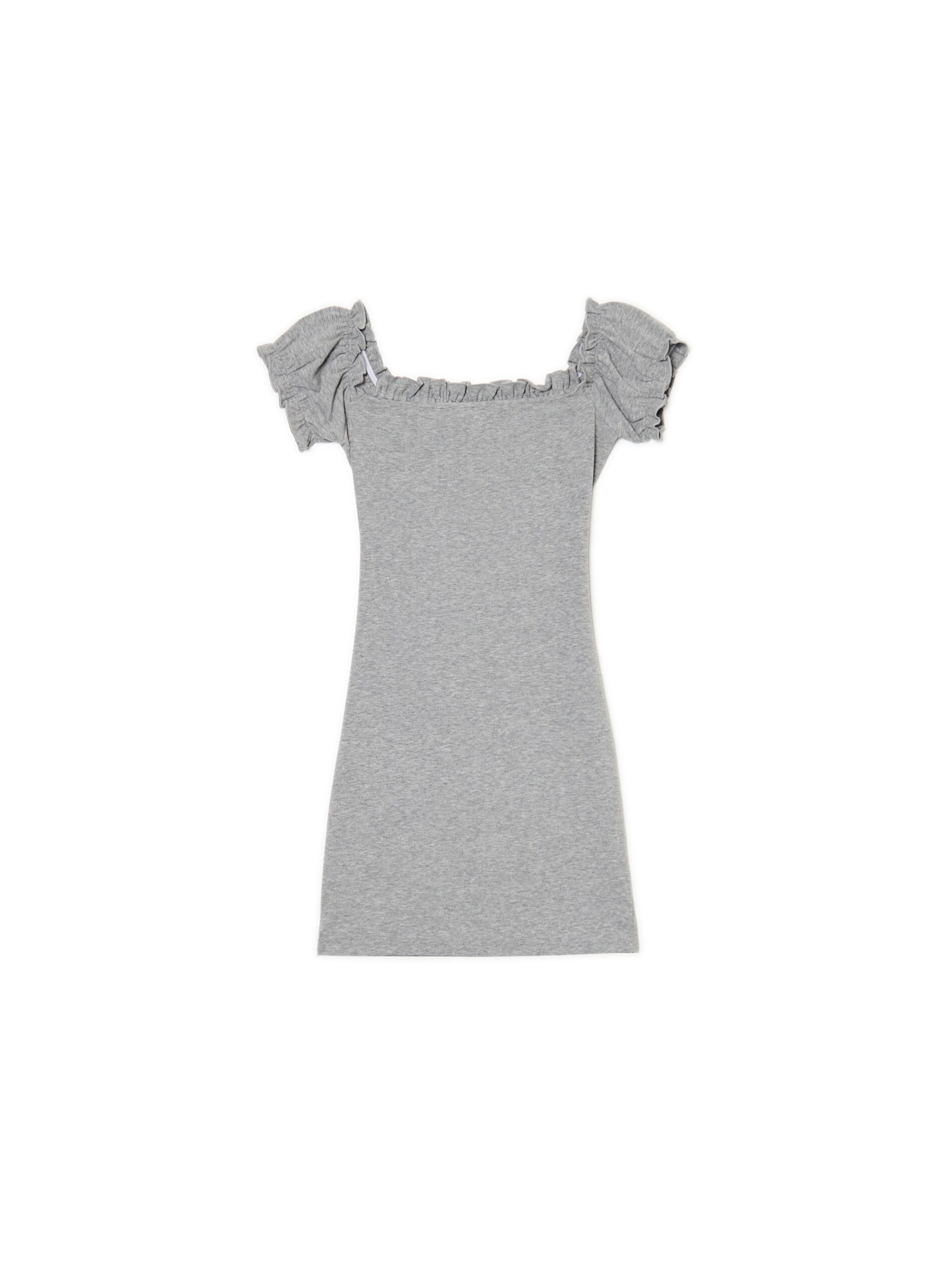 Cropp - Vestido Mini - Gris Claro