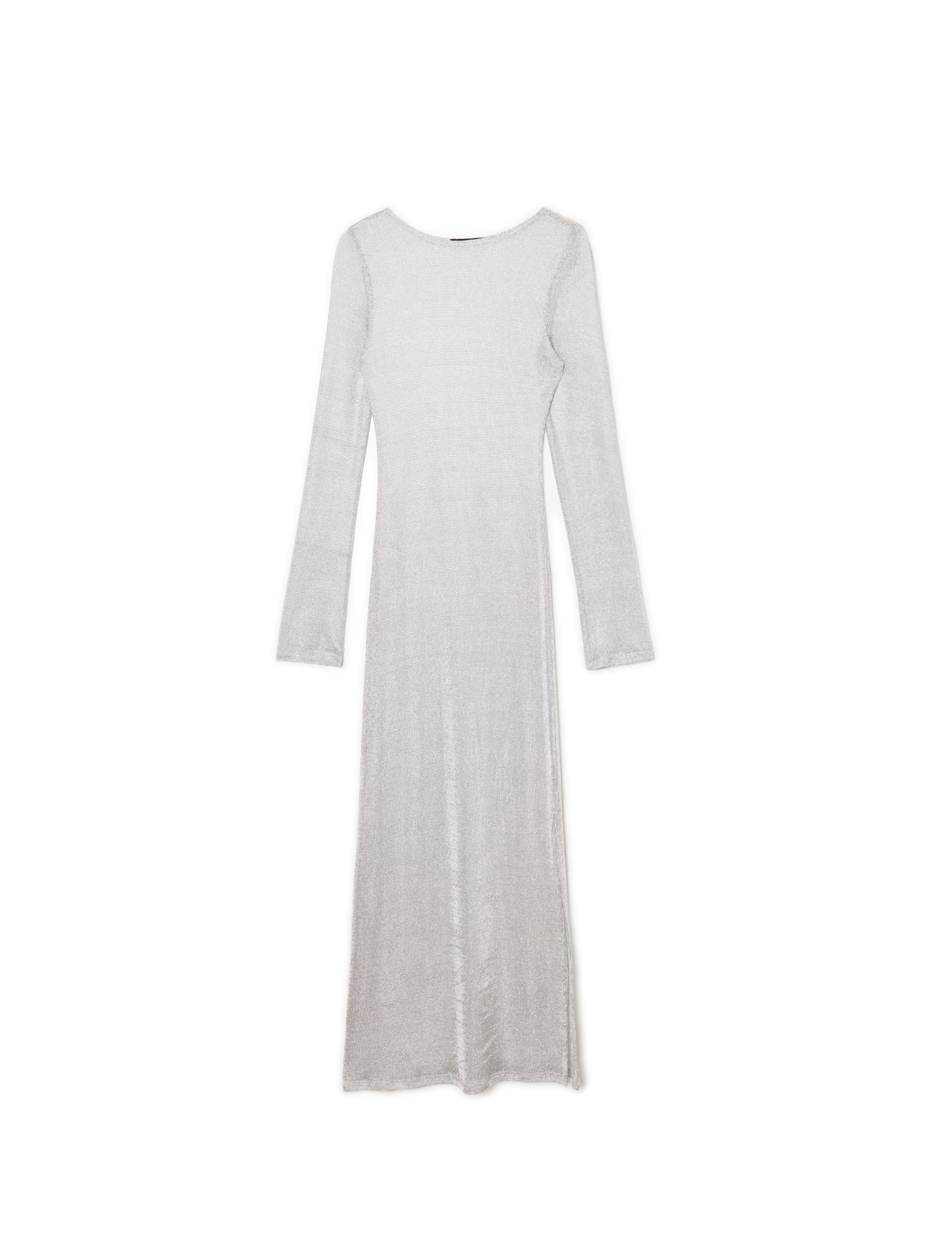 Cropp - Vestido Maxi - Gris Claro