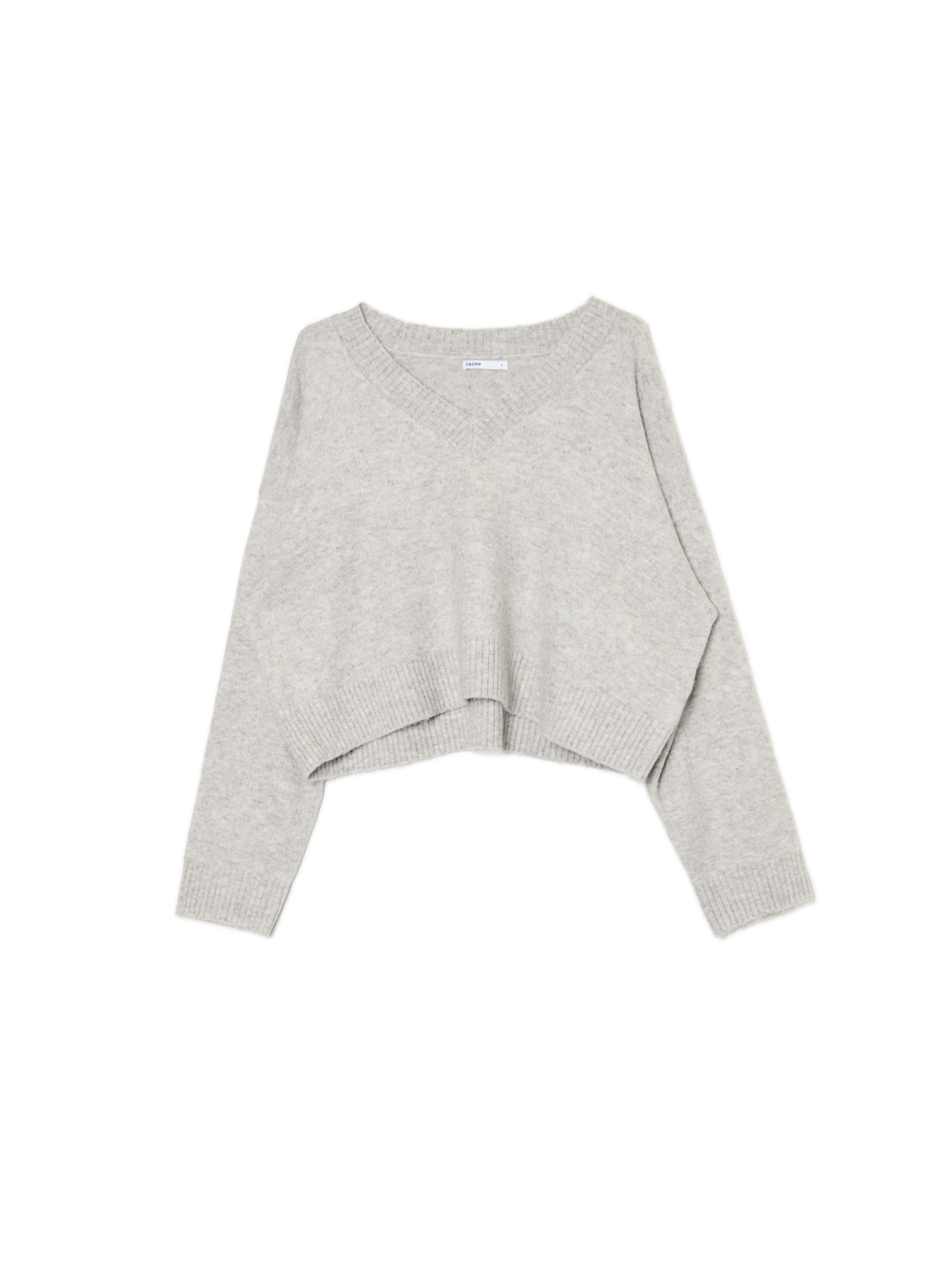 Cropp - Jersey Liso - Gris Claro