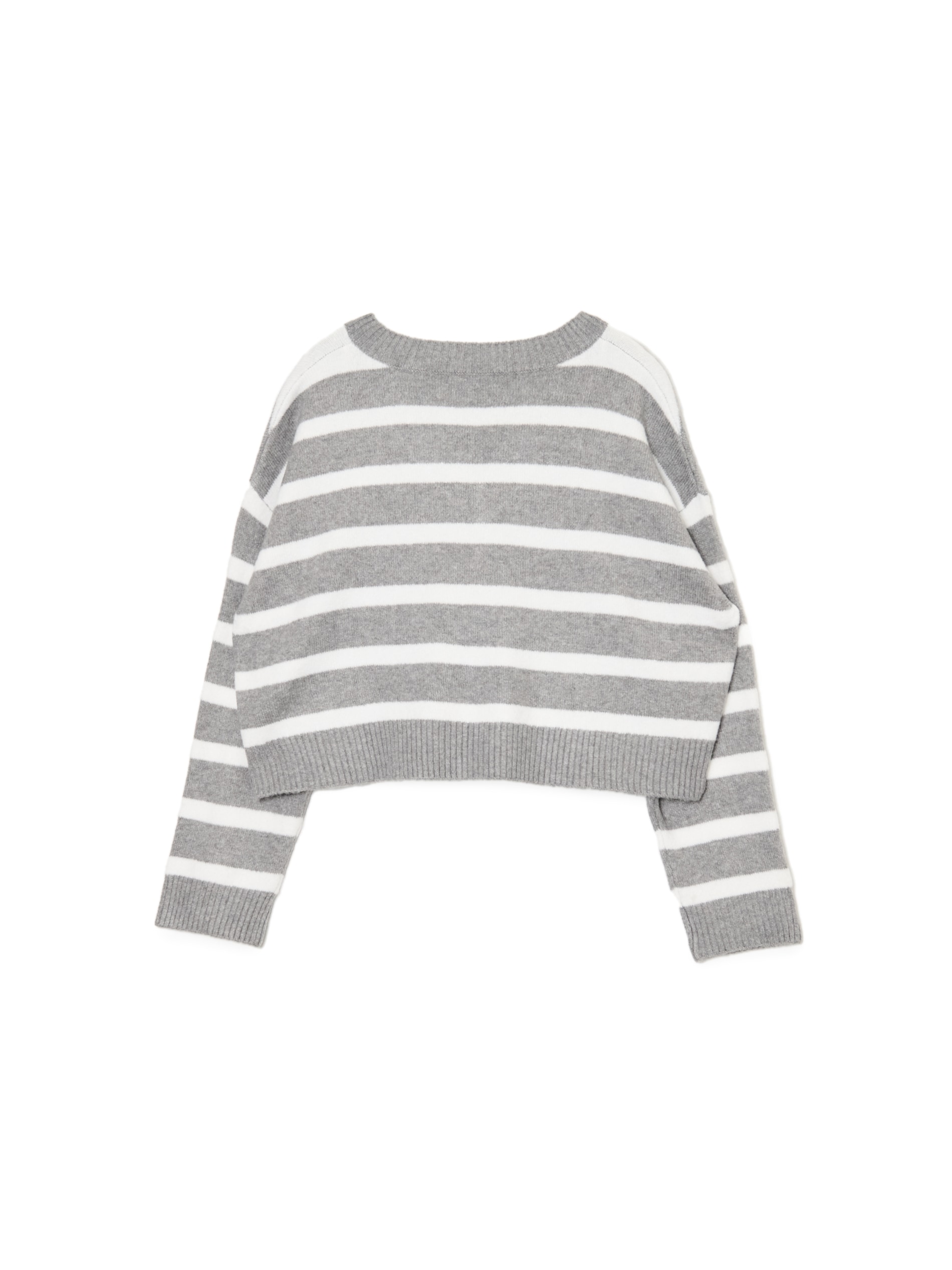 Cropp - Jersey A Rayas - Gris Medio