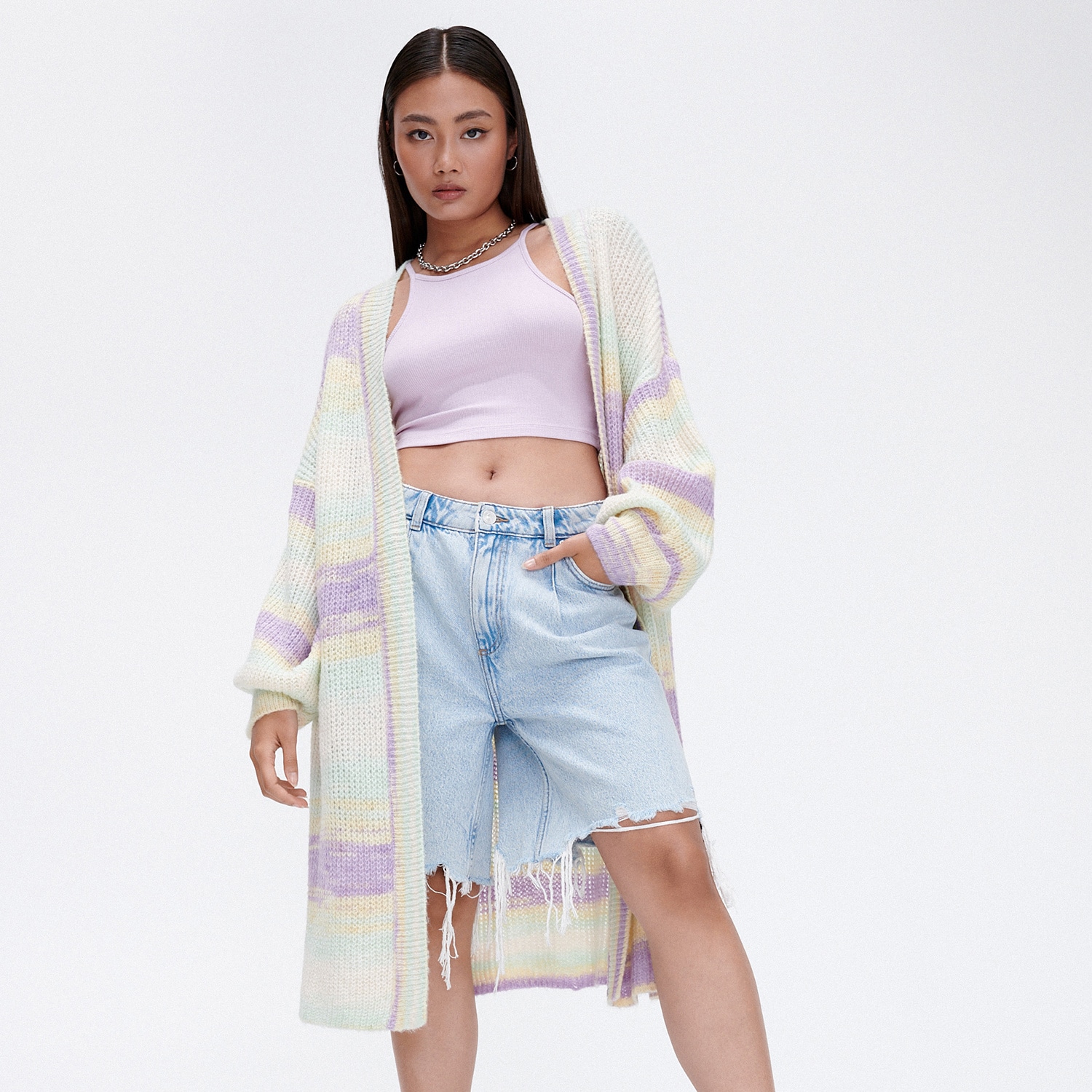 Cropp - cardigan - multicolor