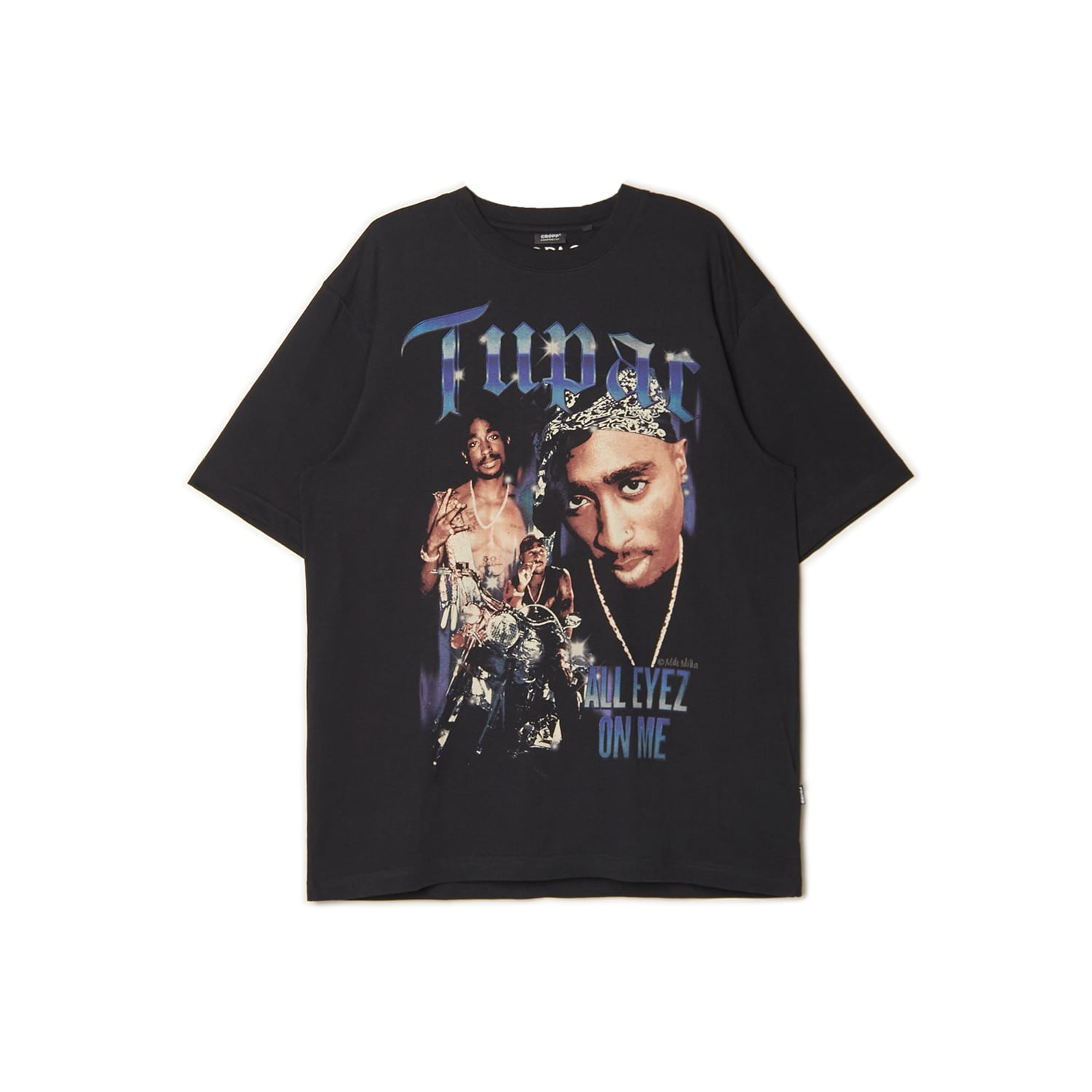 E-shop Cropp - Tričko s potlačou Tupac - Čierna
